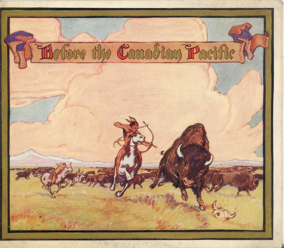 1926 CANADIAN PACIFIC RAILROAD MENU 
