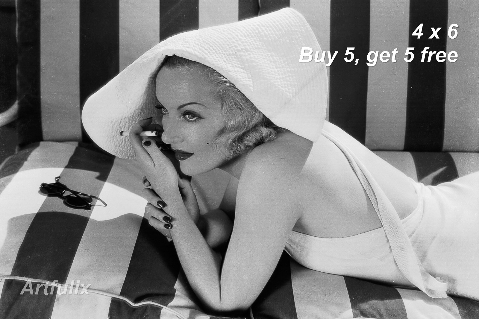 Carole Lombard 💚 4x6 Photo - 1930s Hollywood Actress - Publicity Still