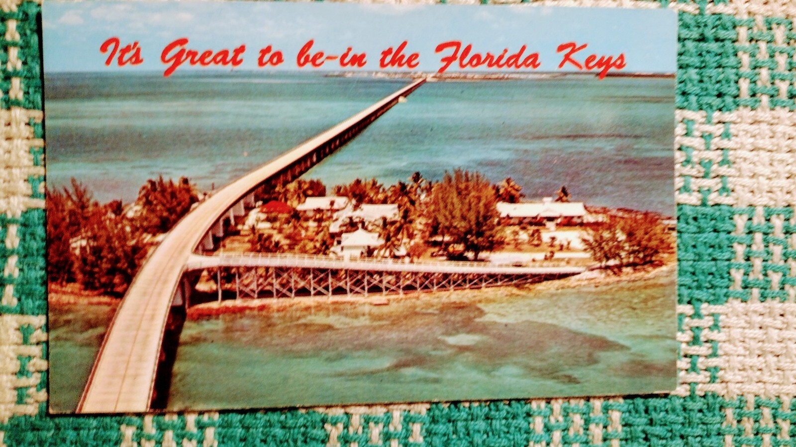 POST CARD SEVEN MILE BRIDGE OVER PIGEON KEY IN FLORIDA KEYS FLORIDA POST CARD SEVEN MILE BRIDGE OVER PIGEON KEY IN FLORIDA KEYS FLORIDA