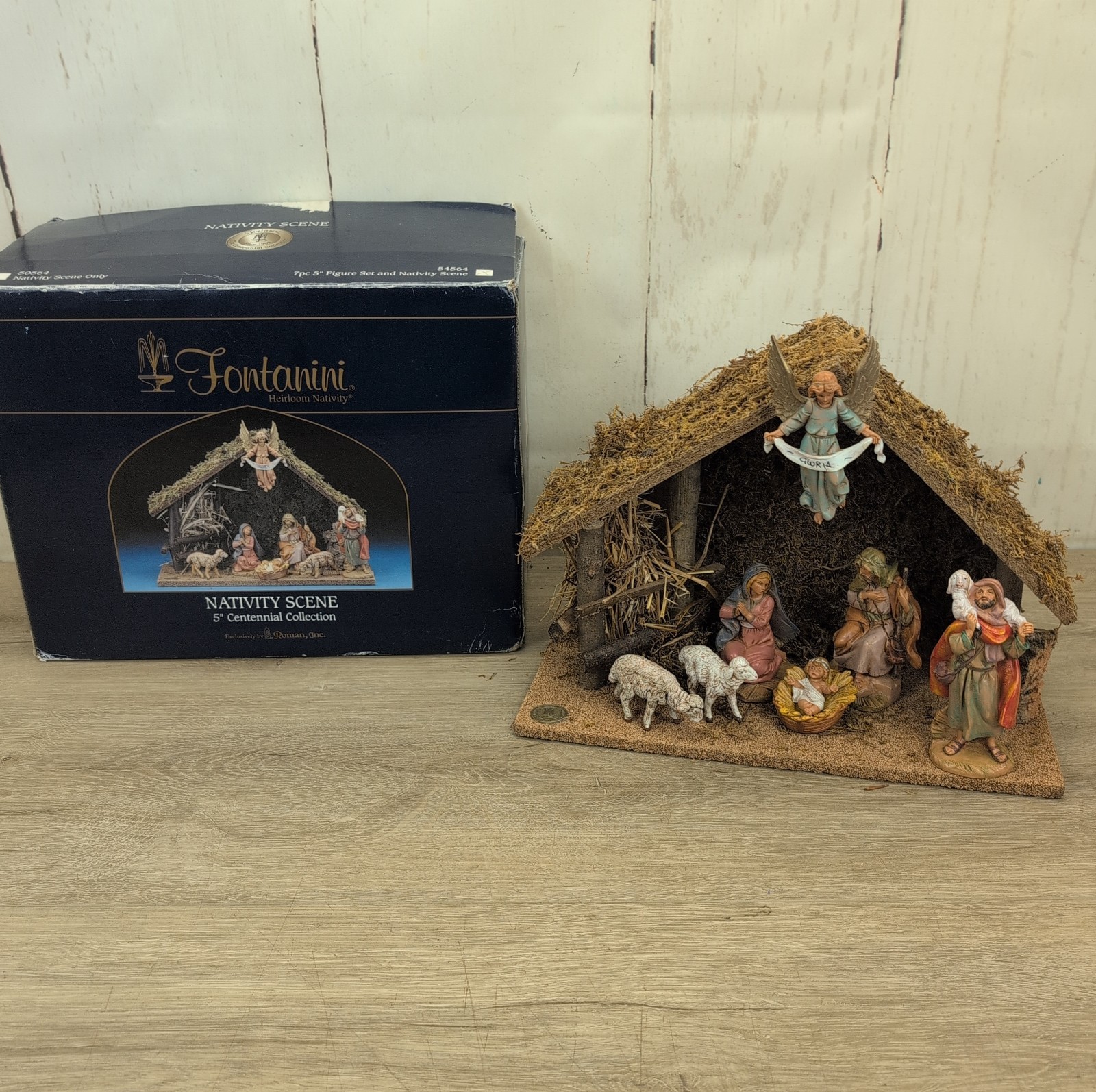Vintage Fontanini Nativity Scene 5\