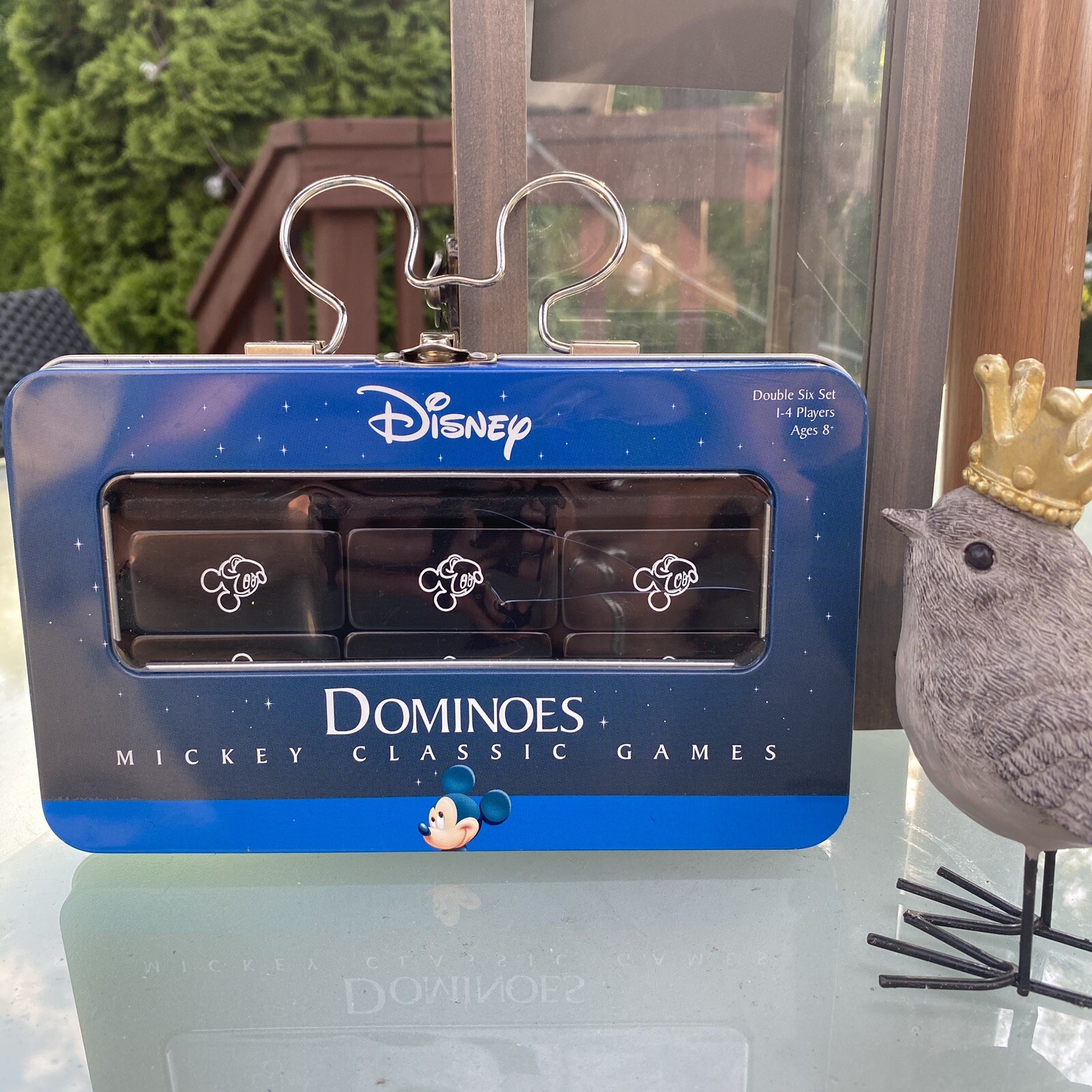 Disney Mickey Classic Games Dominoes By USAopoly EUC 2004