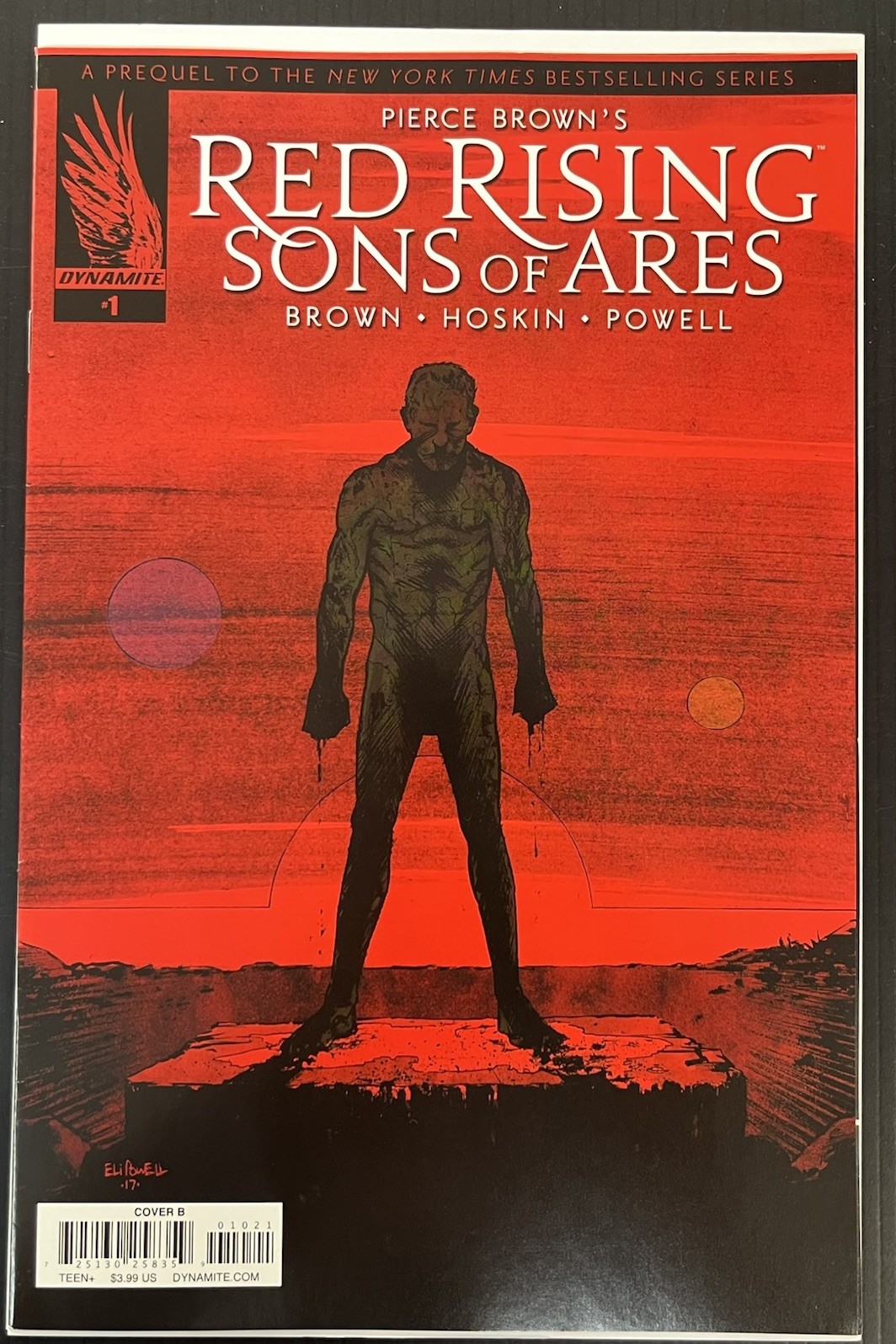 RED RISING Sons of Ares #1 CVR B ELI POWELL VF/NM DYNAMITE 2017 HTF PROSHIPPER RED RISING Sons of Ares #1 CVR B ELI POWELL VF/NM DYNAMITE 2017 HTF PROSHIPPER