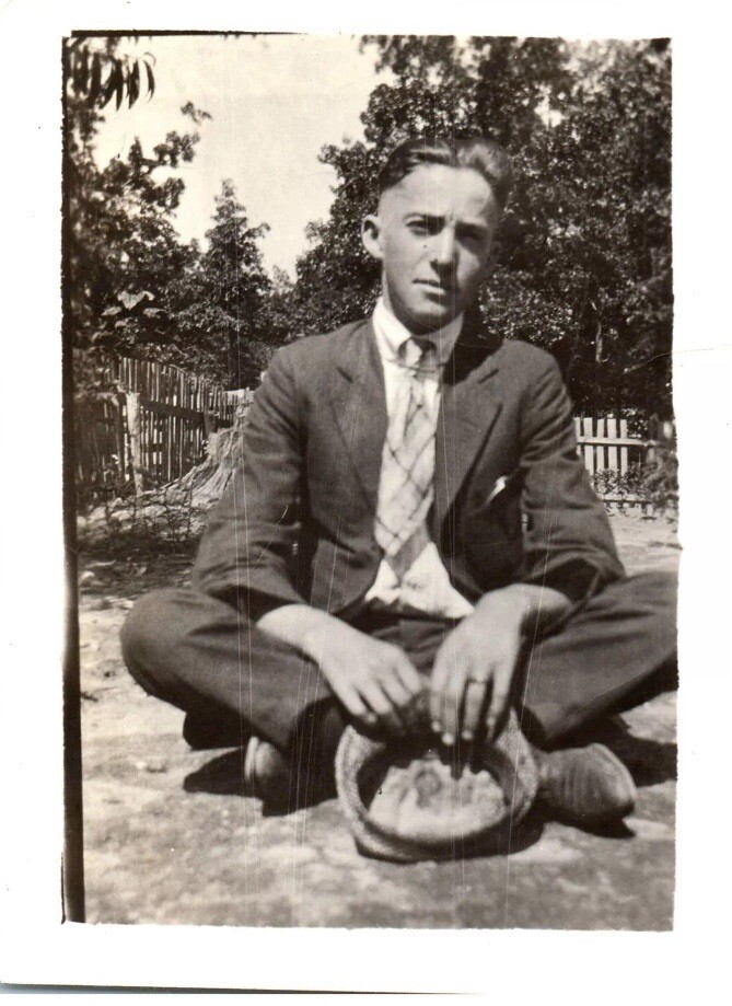 Rare Signed  James Joyce Photograph