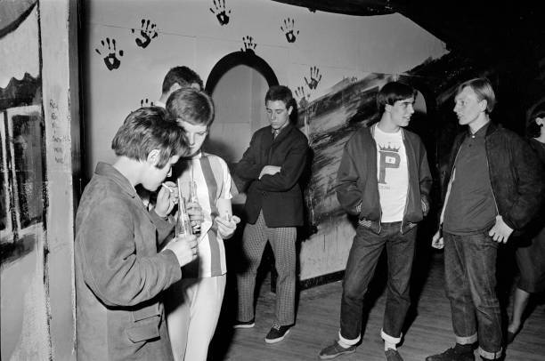 The Scene Club in Soho London 1964 Old Photo 1
