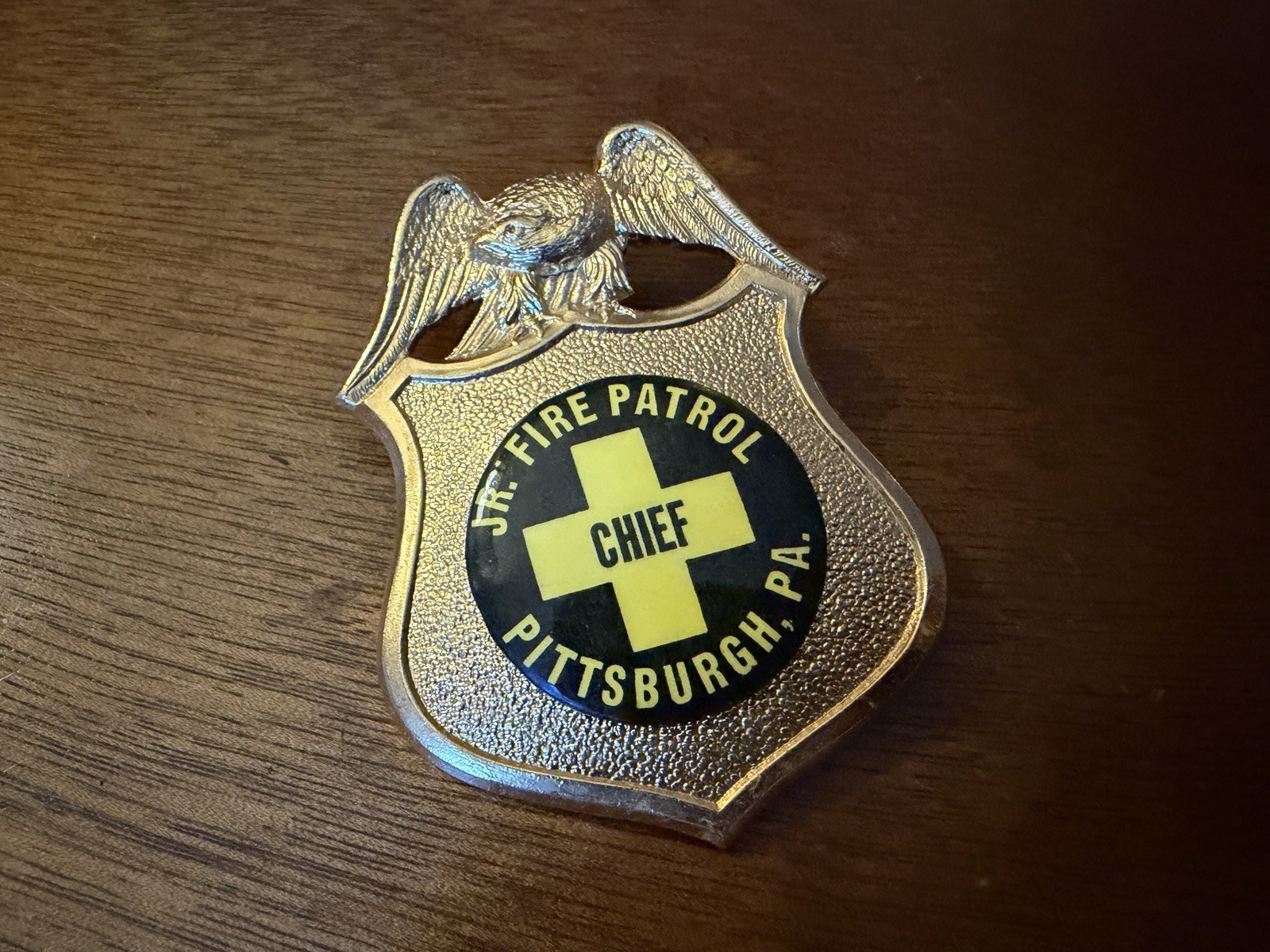 Vintage Pittsburgh Junior Fire Dept. Badge F.P. Pgh. Pa. - Pin Vintage Pittsburgh Junior Fire Dept. Badge F.P. Pgh. Pa. - Pin