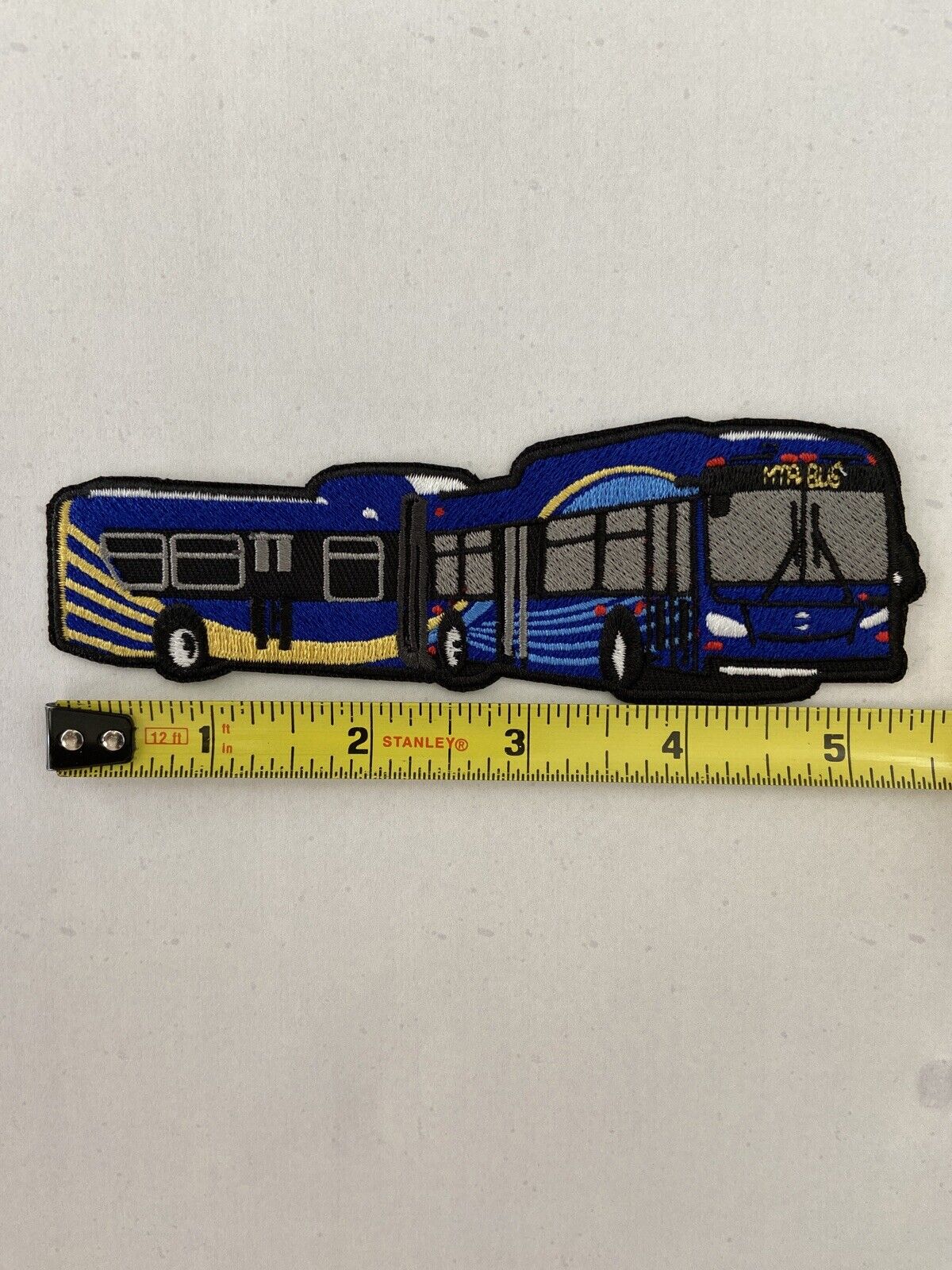 MTA NYCT Aticulate Bus Patch .State Colors.