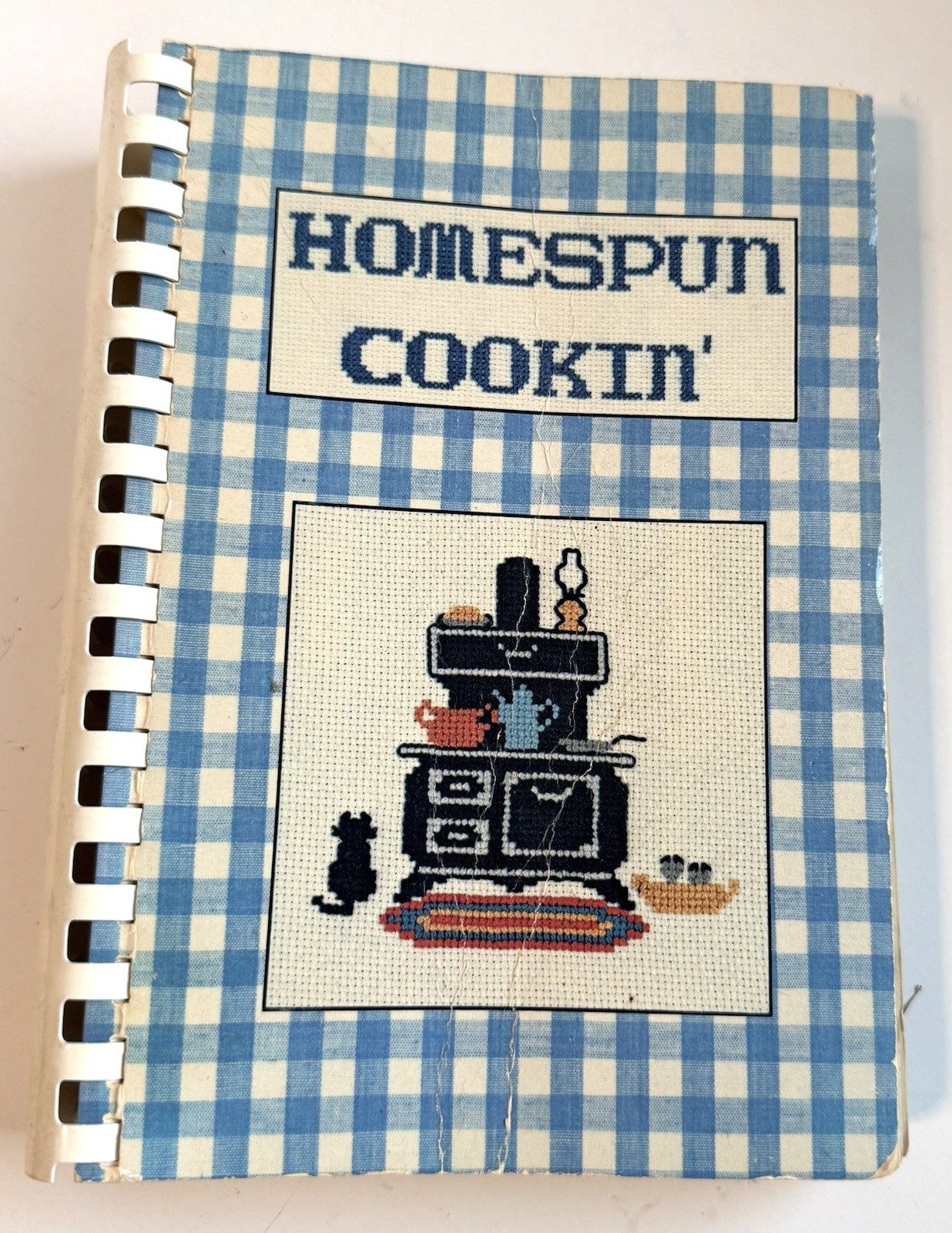 Vintage 1984 Homespun Cookin’ Cookbook, Grand Chapter of NC of the Eastern Star Vintage 1984 Homespun Cookin’ Cookbook, Grand Chapter of NC of the Eastern Star
