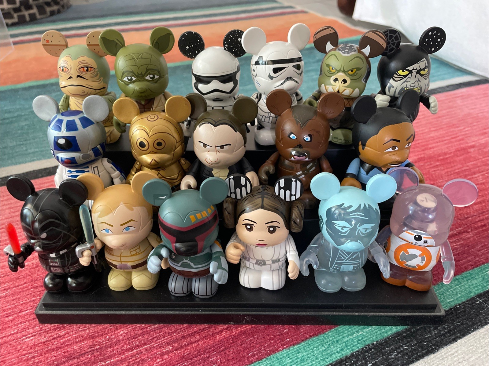 Disney Star Wars 17 Vinylmation Lot Darth, Luke, Obi, Boba Fett, and More Disney Star Wars 17 Vinylmation Lot Darth, Luke, Obi, Boba Fett, and More