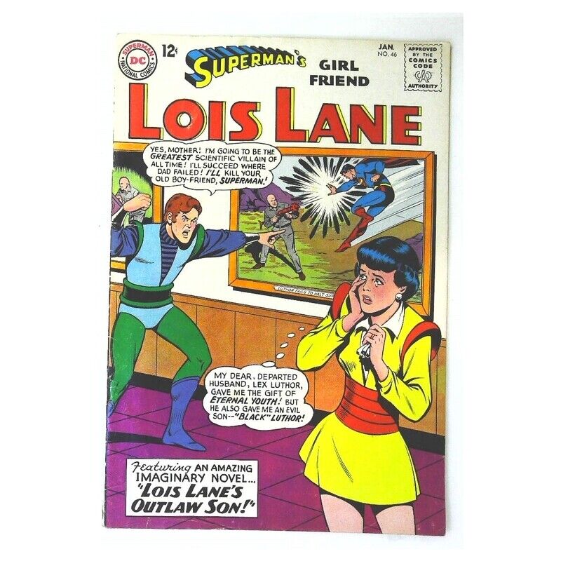 Superman's Girl Friend Lois Lane #46 DC comics Fine Full description below [a]