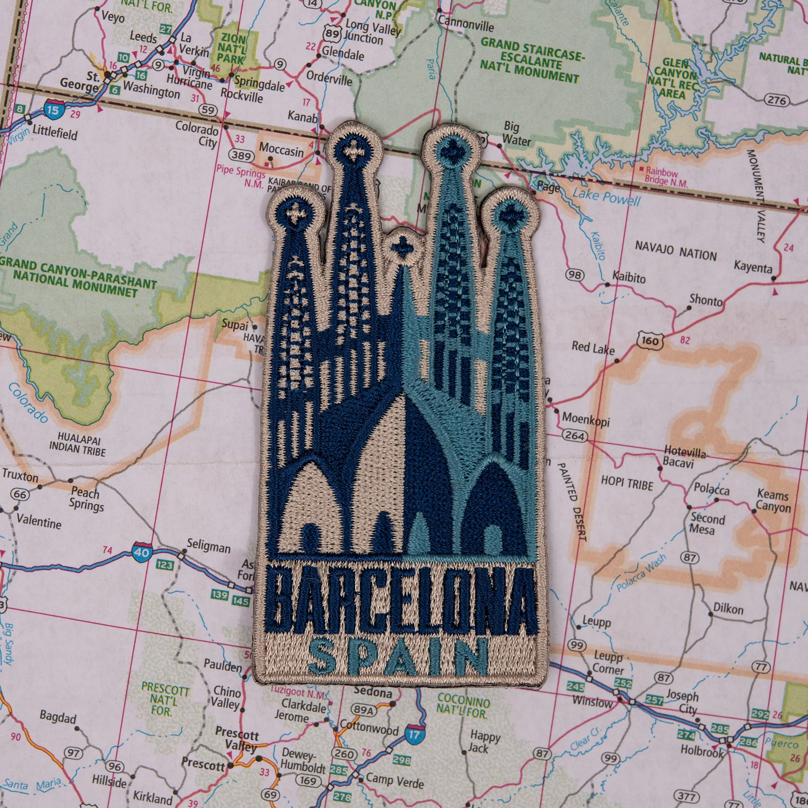 Barcelona Spain Patch Barcelona Spain Patch
