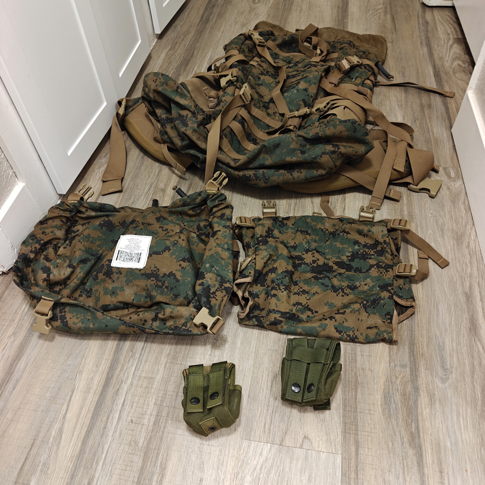 USMC ILBE Gen 2 MARPAT Main Pack Assault Pack Propper Arc’teryx Military Lot