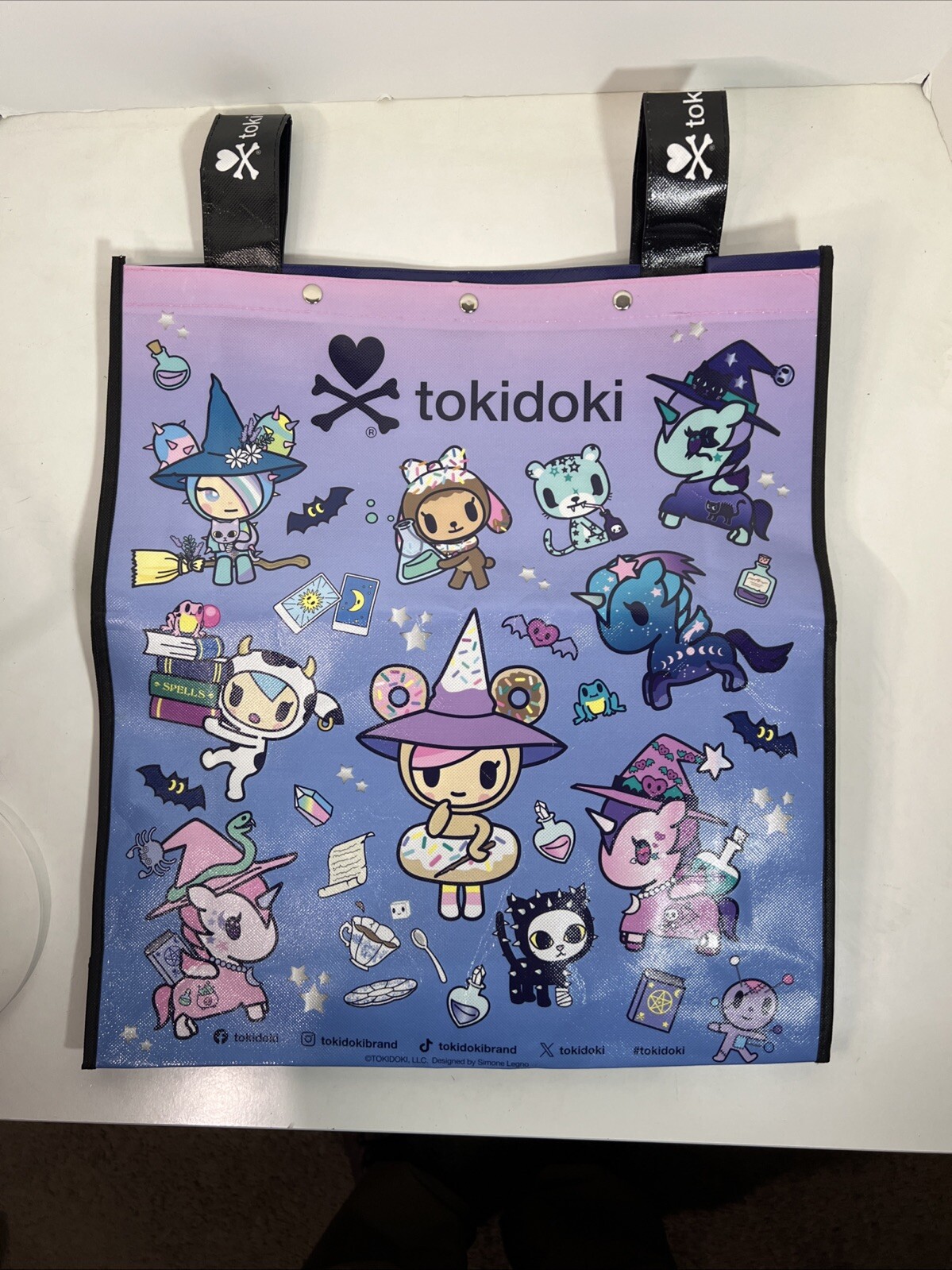 2024 NYCC Tokidoki Vinyl Backpack Carrier Bag EXCLUSIVE NY COMIC CON Limited New