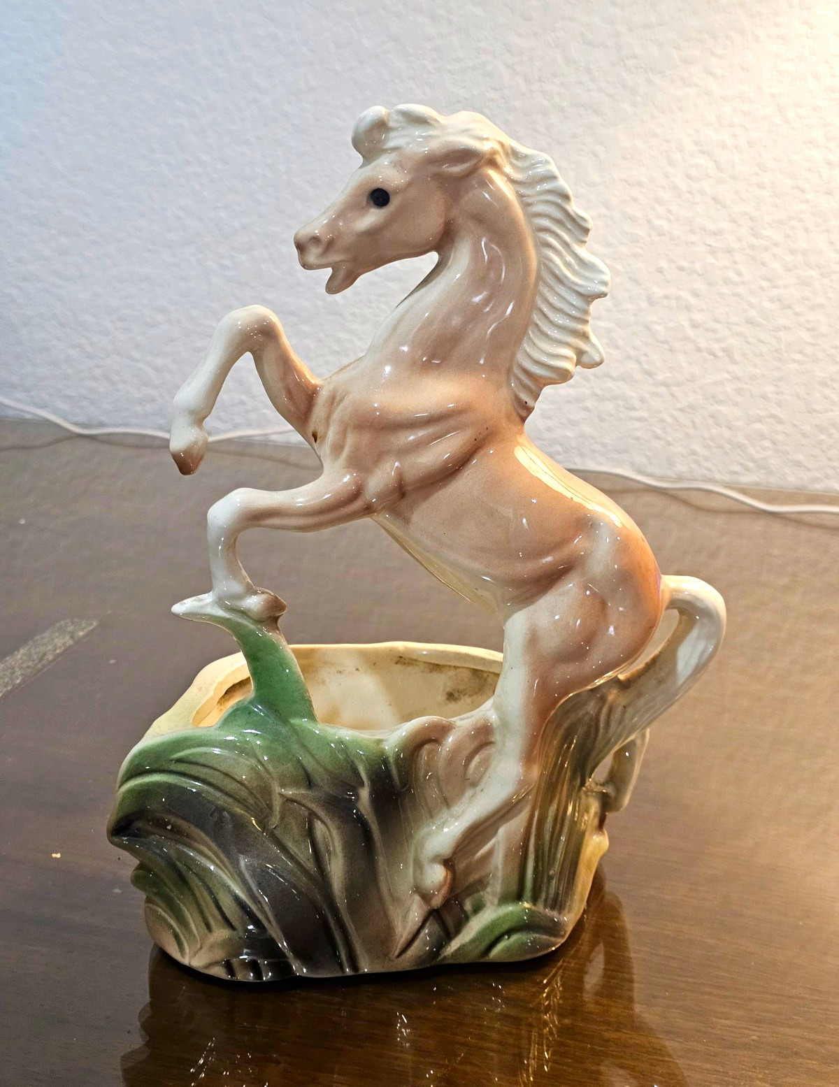 Vintage 1959 Maddux of California Ceramic Horse Planter MCM