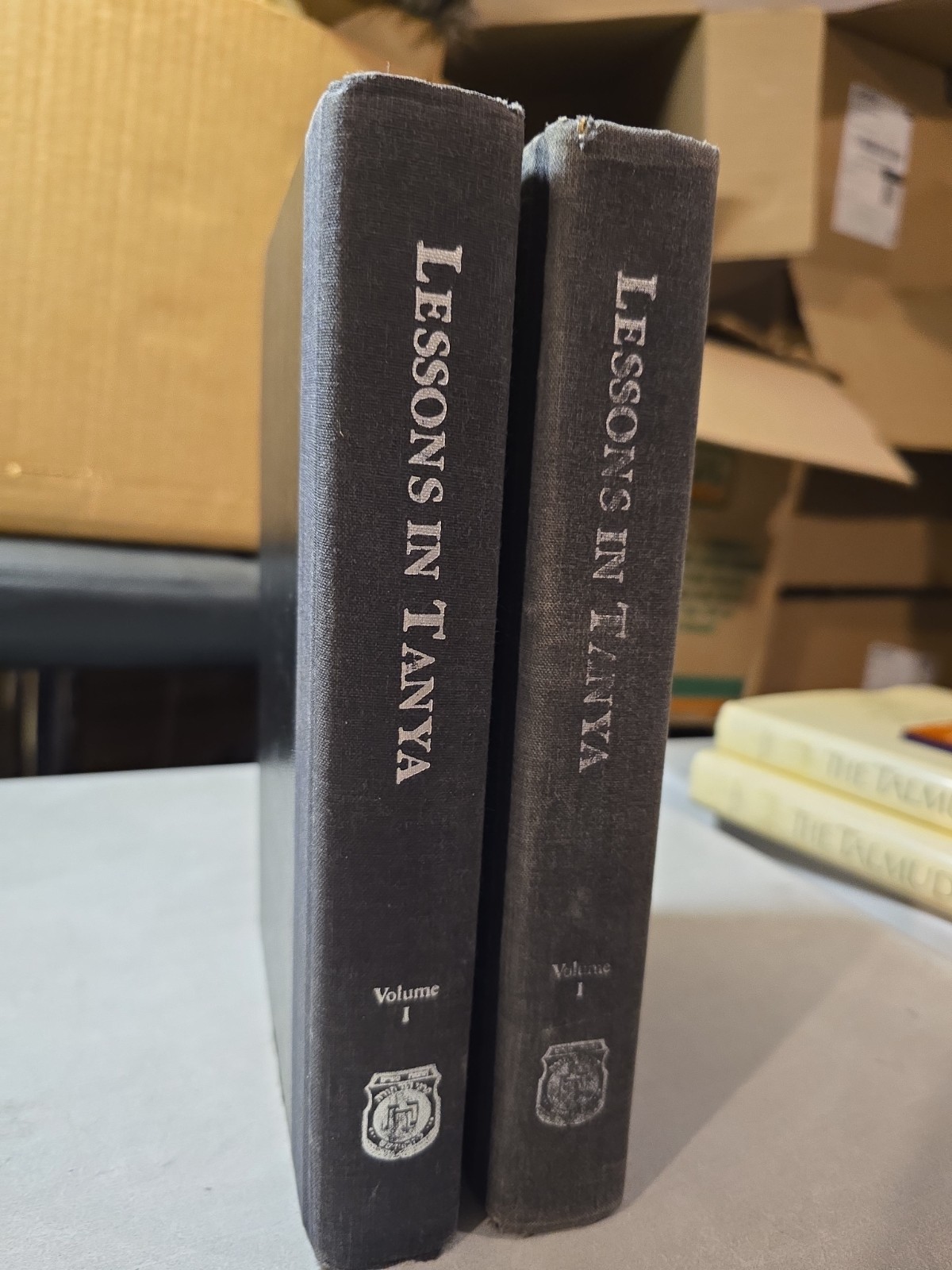 New Lessons in Tanya. Two books of Volume 1.Jewish Book/Sefer.