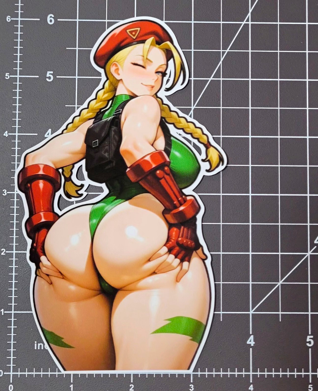 Street Fighter Cammy V2 Sticker 6\