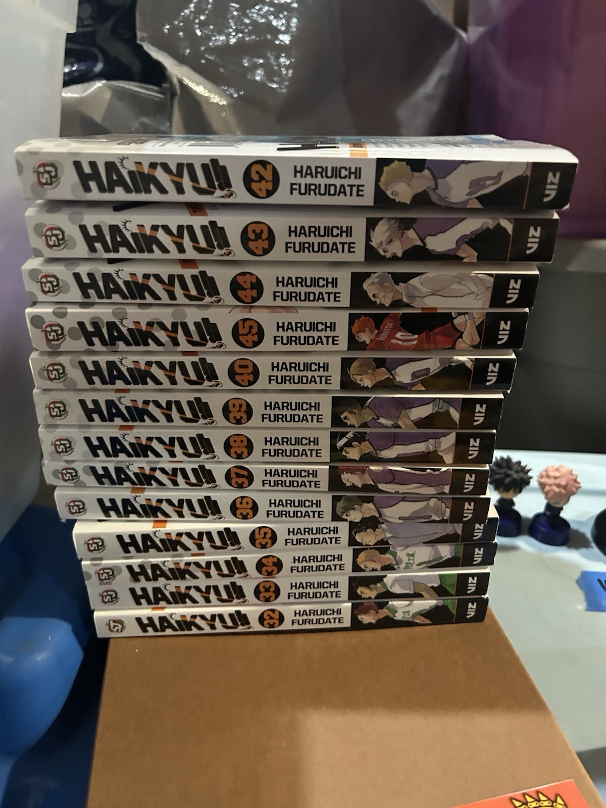 Haikyuu Manga Volume 32-45 EXCLUDING 41 English Version USPS MEDIA MAIL
