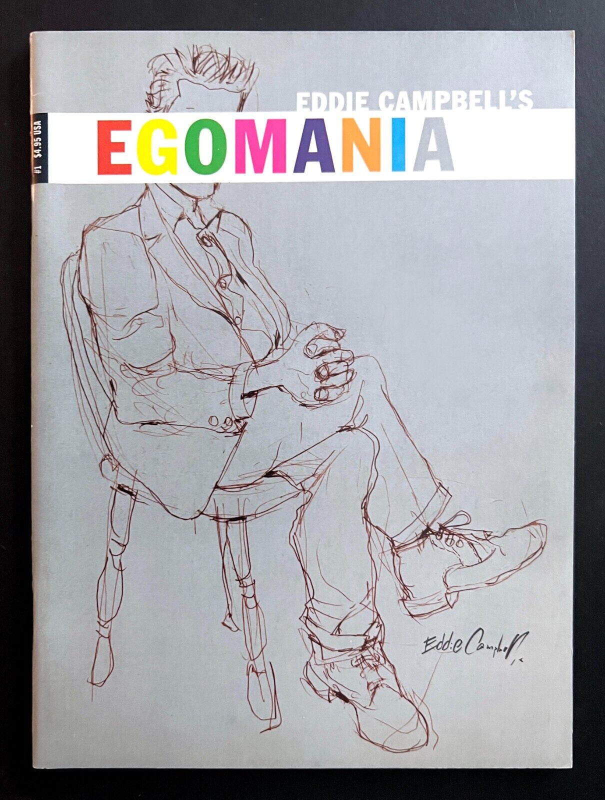 *Eddie Campbell\'s Egomania* #1 Indie Eddie Campbell Art Journal From Hell 2002