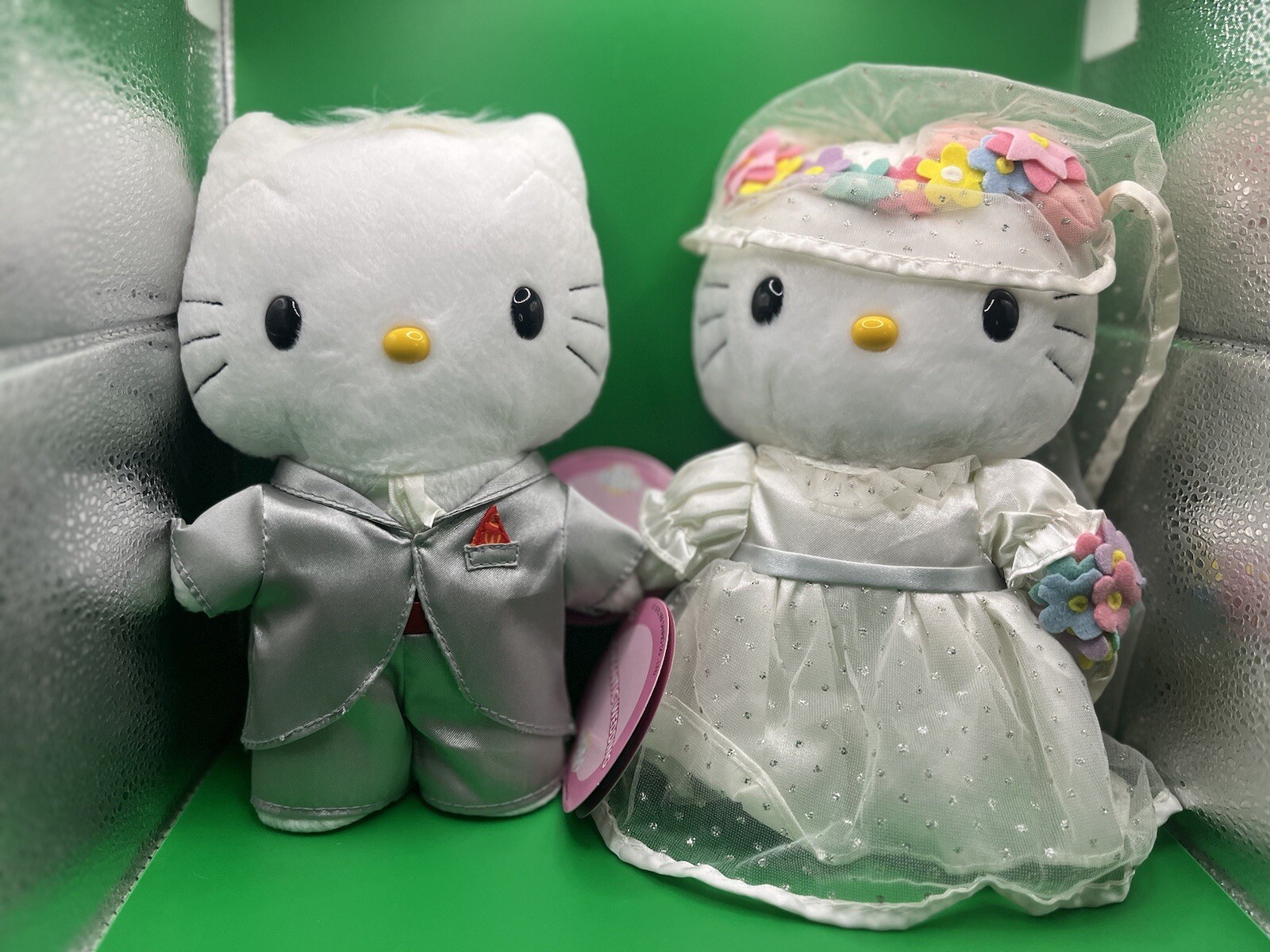 Hello Kitty X McDonalds Romantic Wedding 9” Plush Toys 1999-2000 Vintage