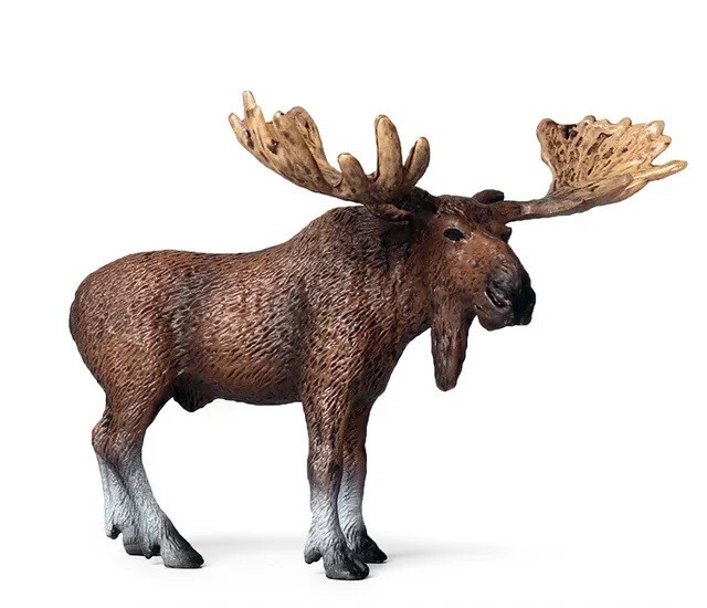 Elk Deer Animal Toy PVC Action Figure Doll Kids Toys Party Gifts