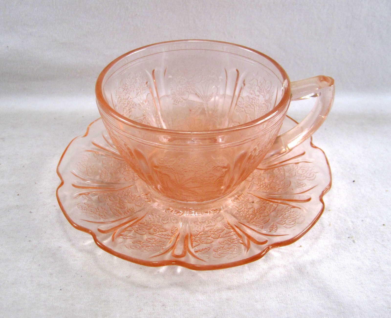 JEANETTE CHERRY BLOSSOM Pink Cup 3 1/2\