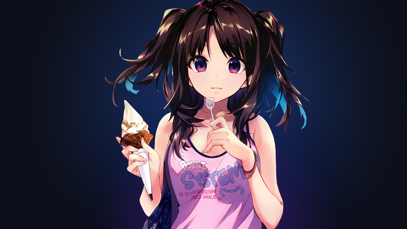 Desert Girl Ice Anime Poster 11x17in Glossy High End Print Wall Art Decor Desert Girl Ice Anime Poster 11x17in Glossy High End Print Wall Art Decor