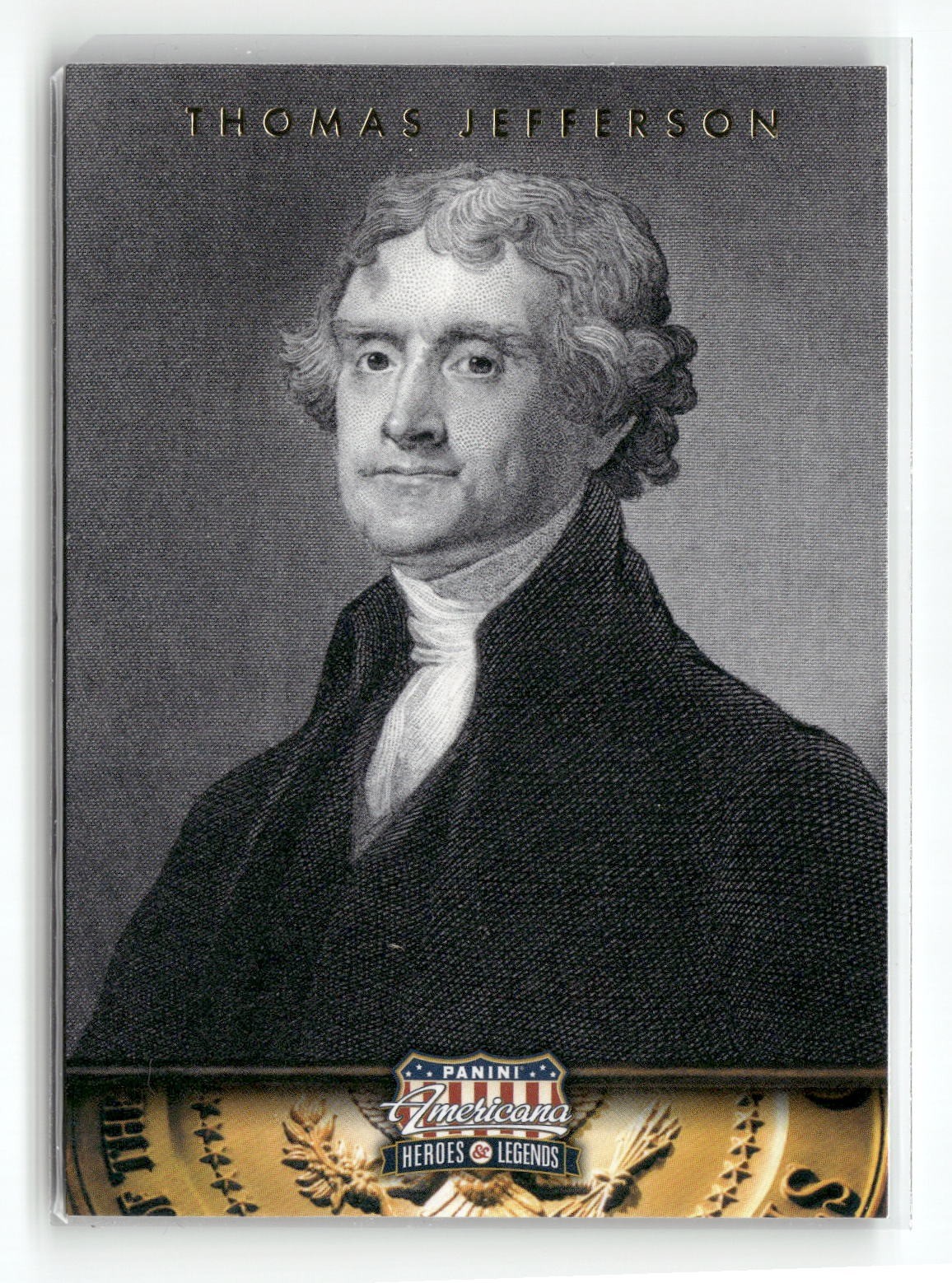 2009 Topps American Heritage #AP3 Thomas Jefferson American Presidents 2009 Topps American Heritage #AP3 Thomas Jefferson American Presidents
