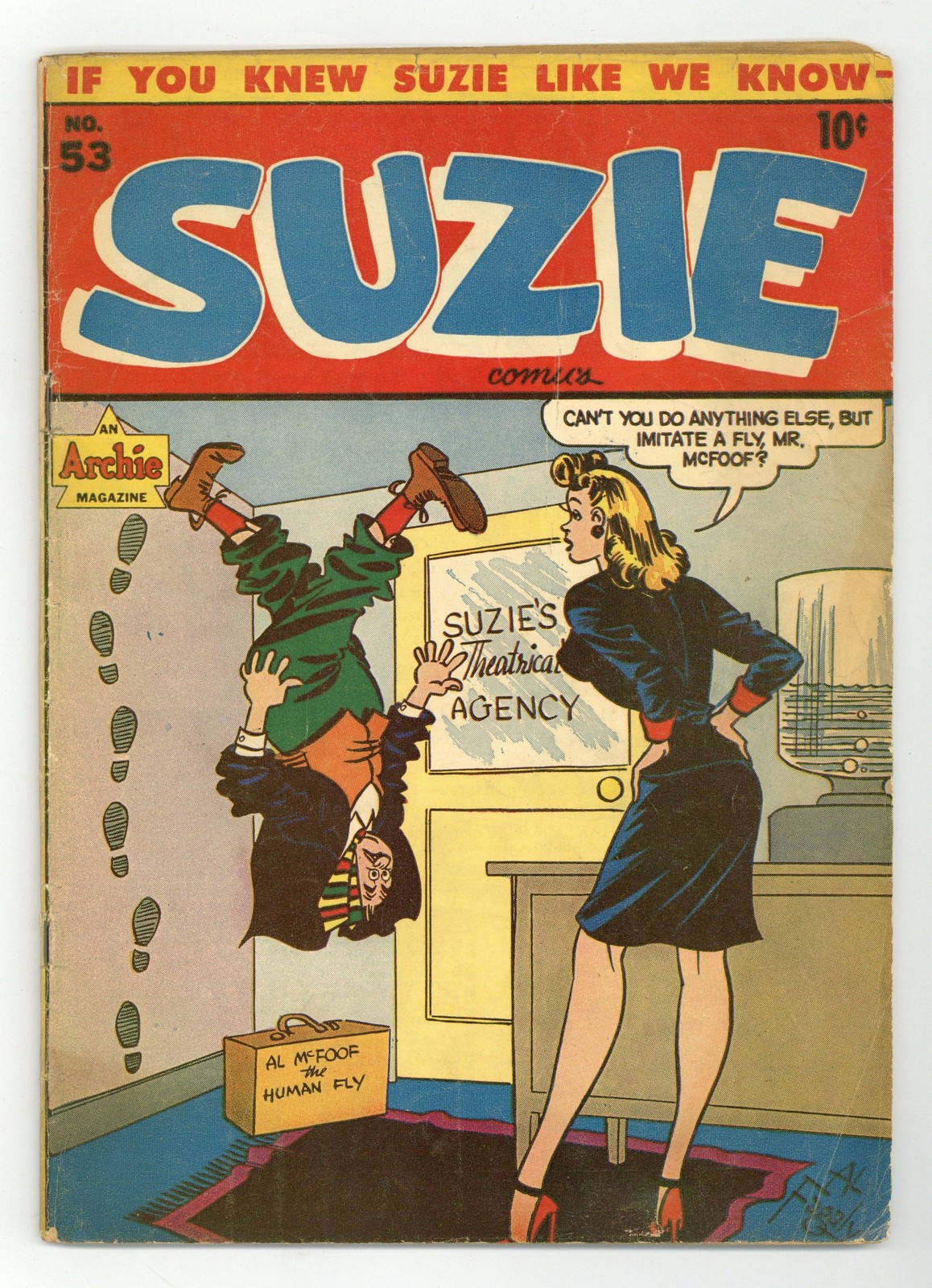 Suzie Comics #53 GD+ 2.5 1946