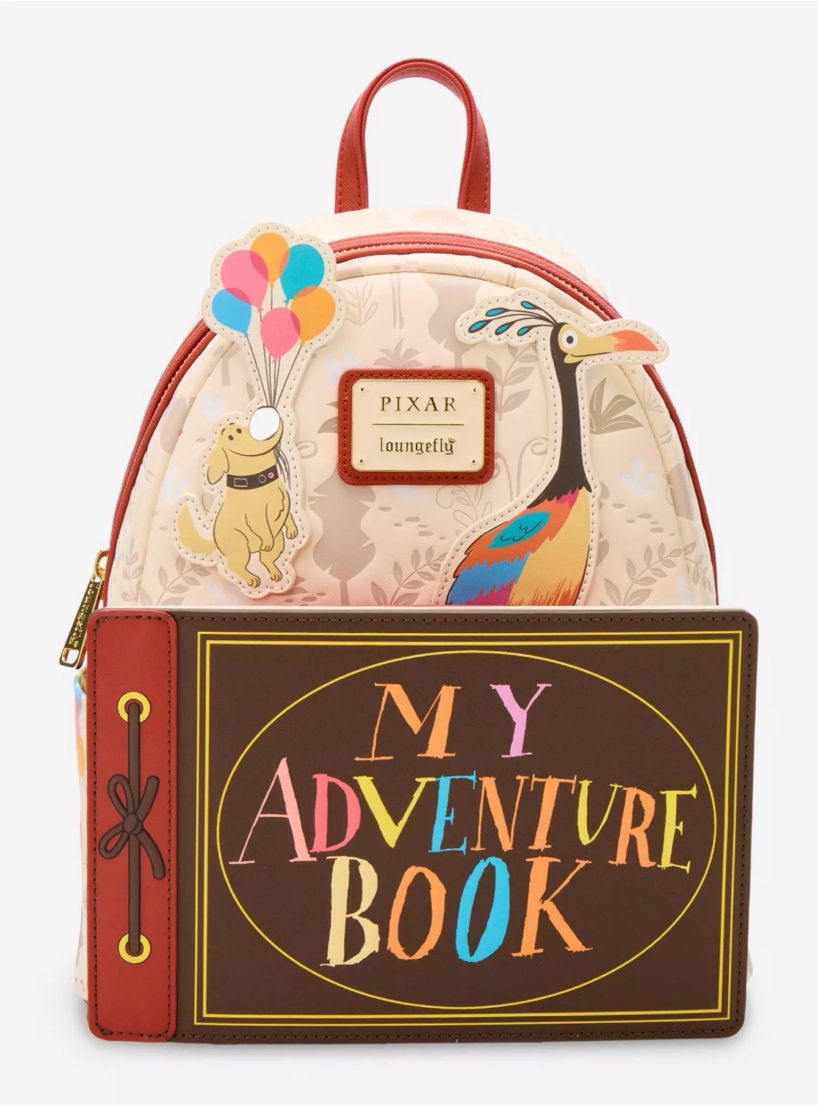 Loungefly Disney Pixar Up My Adventure Book Small Mini Backpack Multicolor