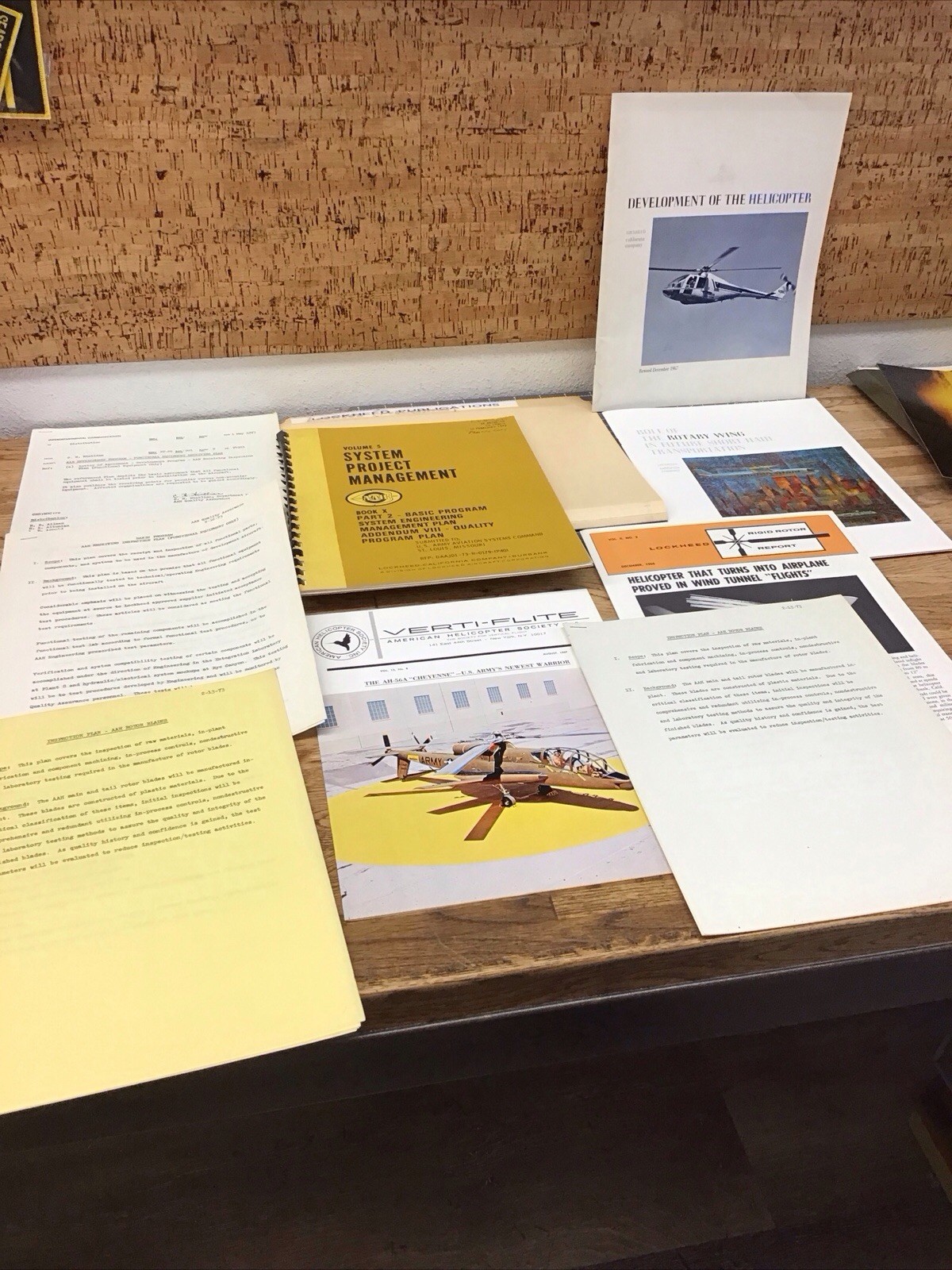 Lot Of Vintage Lockheed Reports, Magazines Etc ER-3