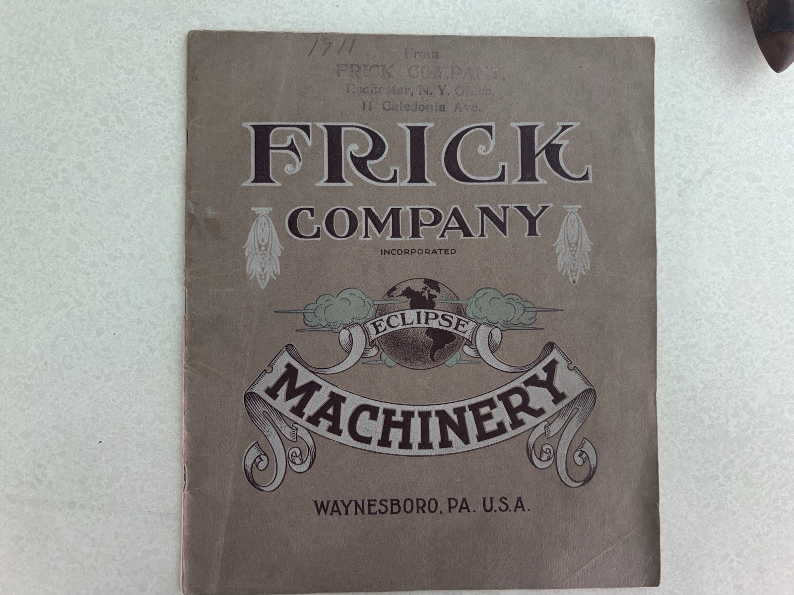 Frick Co. Machinery Catalog, 1911, Steam Traction Engines, Sawmills, Etc.