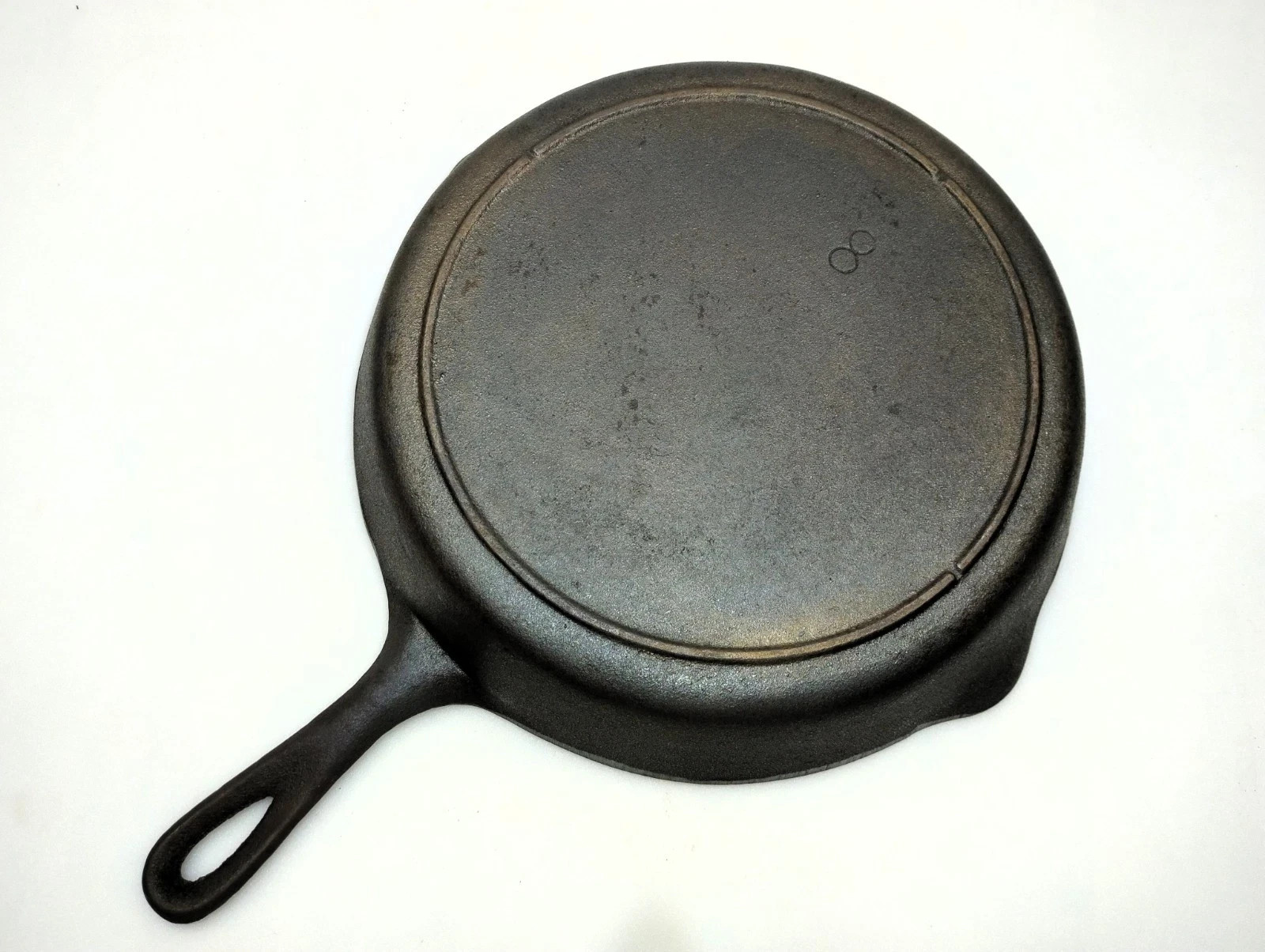 Vintage Lodge #8 Skillet 3 Notch Heat Ring 10.5