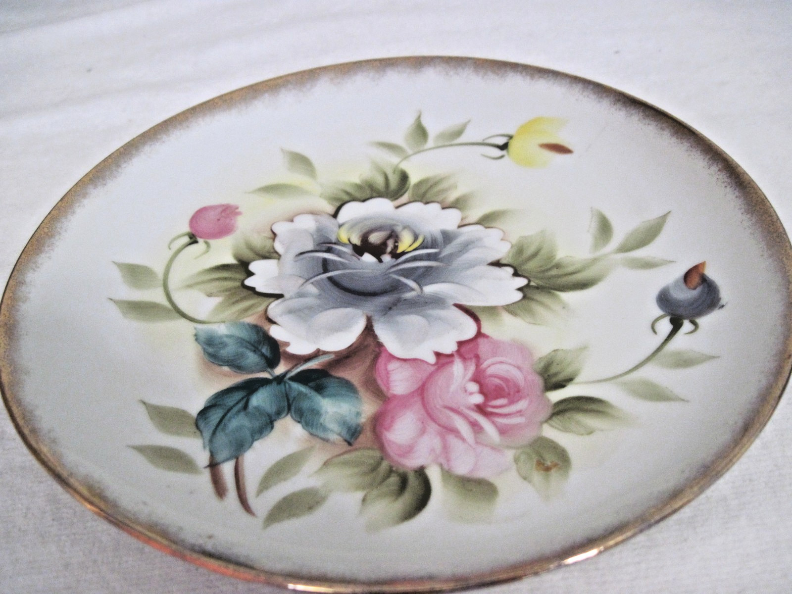 Vtg Ardalt 6200 N Hand Painted  Kashmir Rose 8\