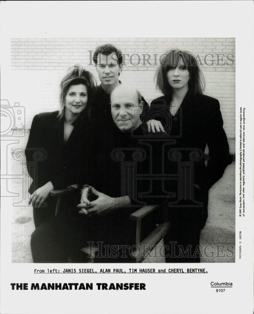 1991 Press Photo The Manhattan Transfer - srp28776