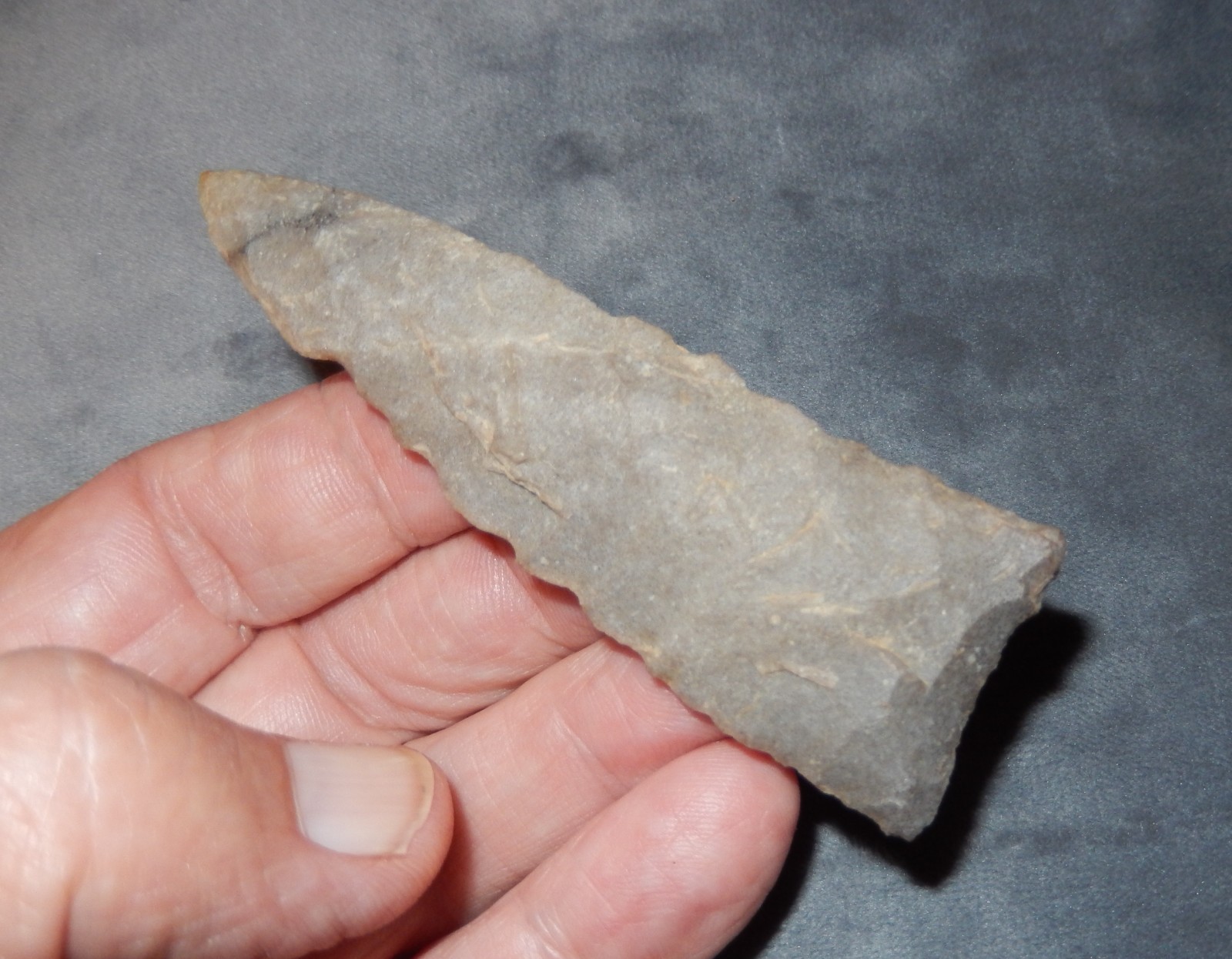 NICE AUTHENTIC OLD GAHAGEN KNIFE FOUND IN BENTON COUNTY, ARKANSAS       N243
