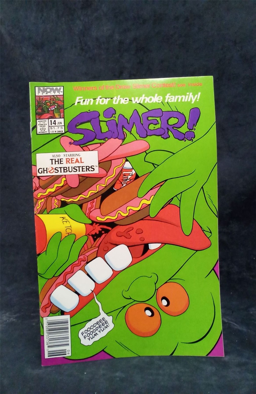 Slimer #14 1990 now comics Comic Book Slimer #14 1990 now comics Comic Book