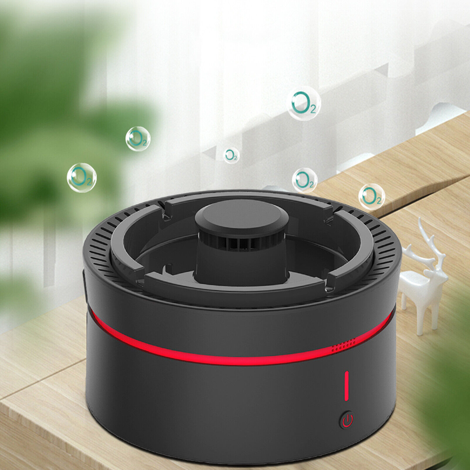 Rechargeable Smokeless Ashtray Smart Home Purifier Portable for Any Occasion USB