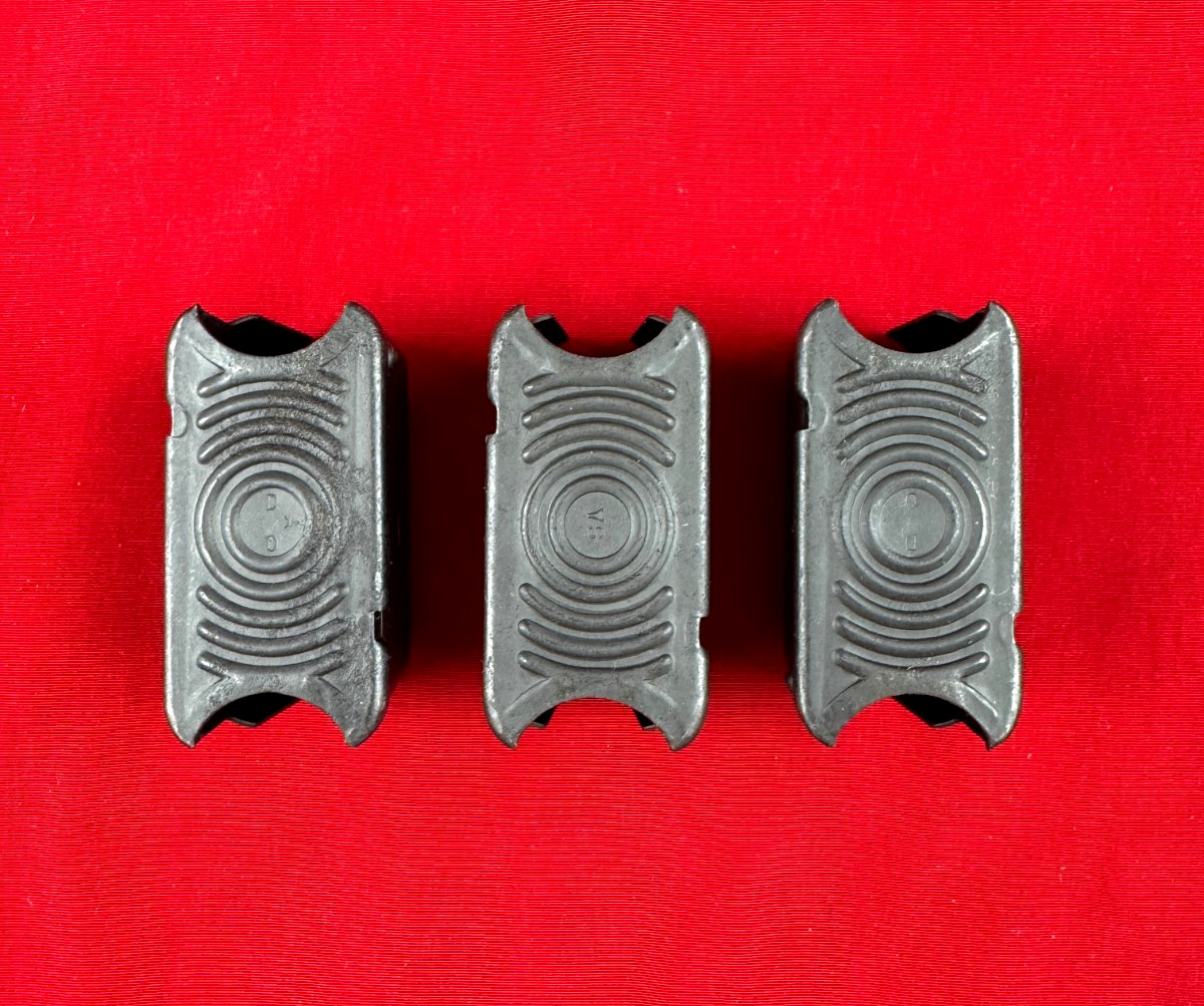 3 x USGI M1 Garand En Bloc Clips 8 round    No California sales