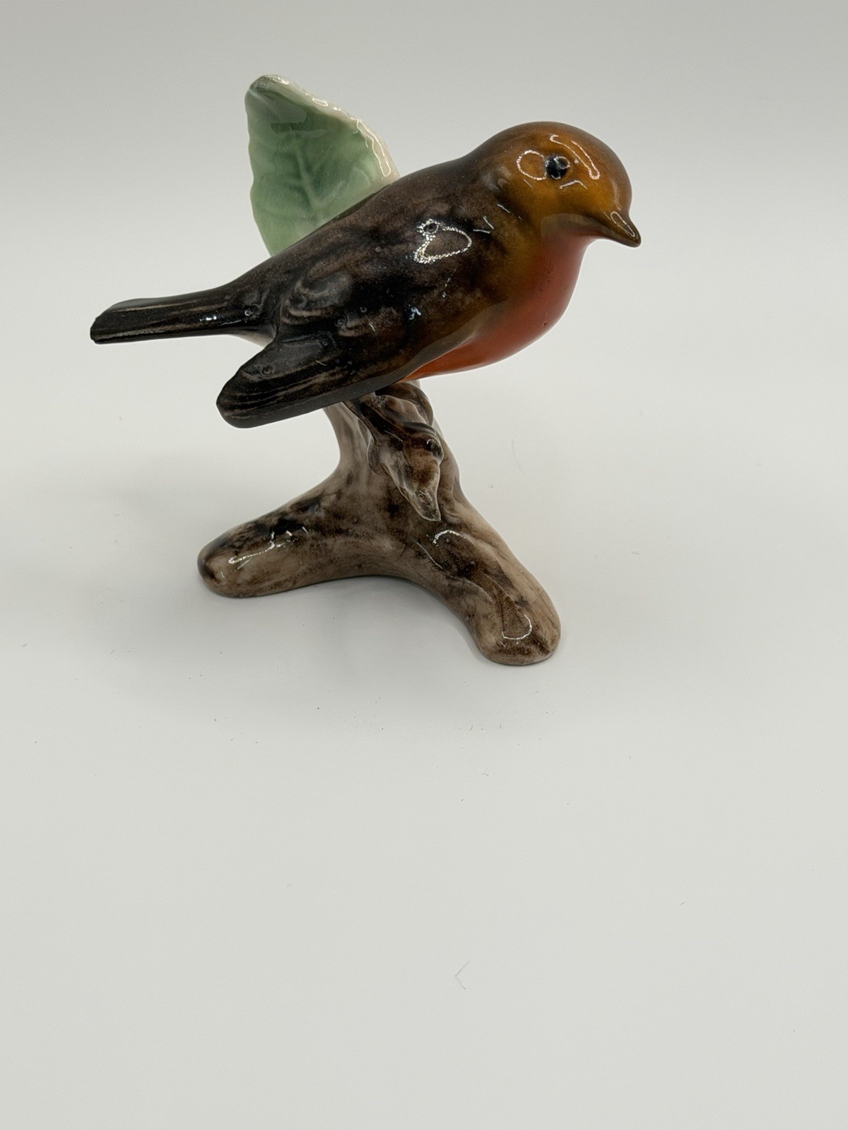 Vintage Goebel Robin Bird Figurine Rotkehlchen W. Germany Porcelain