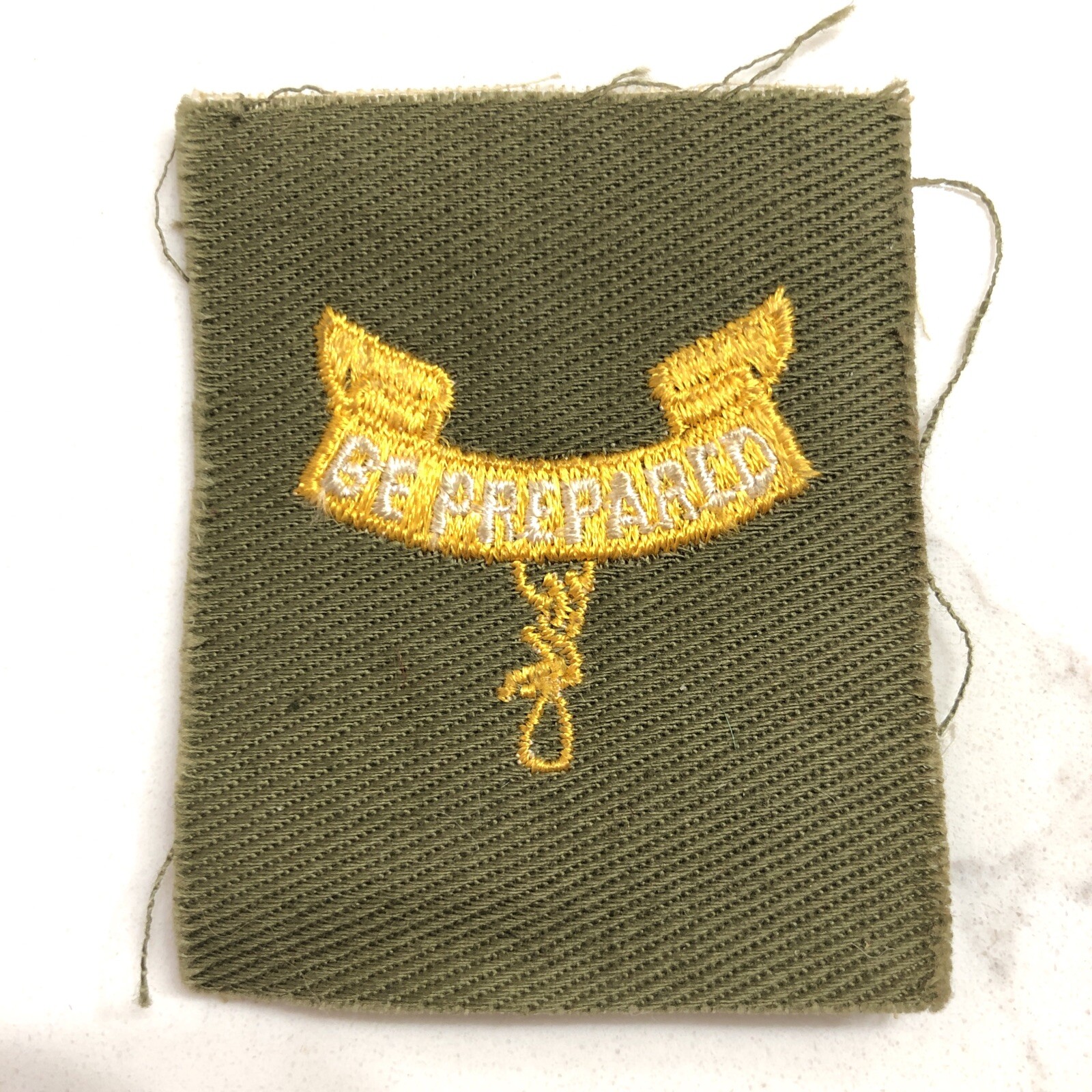 Vintage 1946-54 Second Class Rank Patch Badge Boy Scouts BSA Khaki