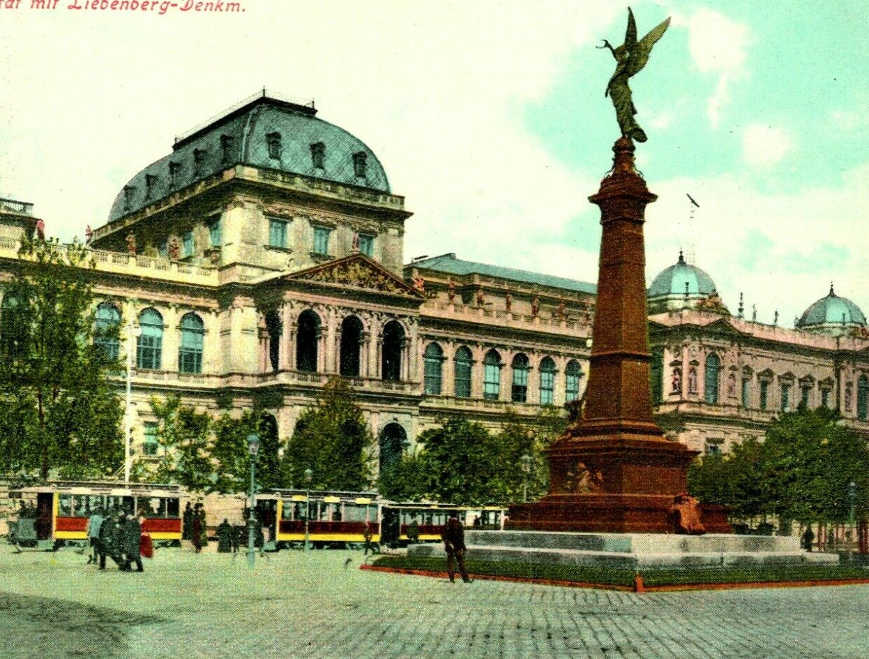 Vtg Postcard c 1908 Liebenberg-Denkmal Vienna Austria Liebenberg Monument 