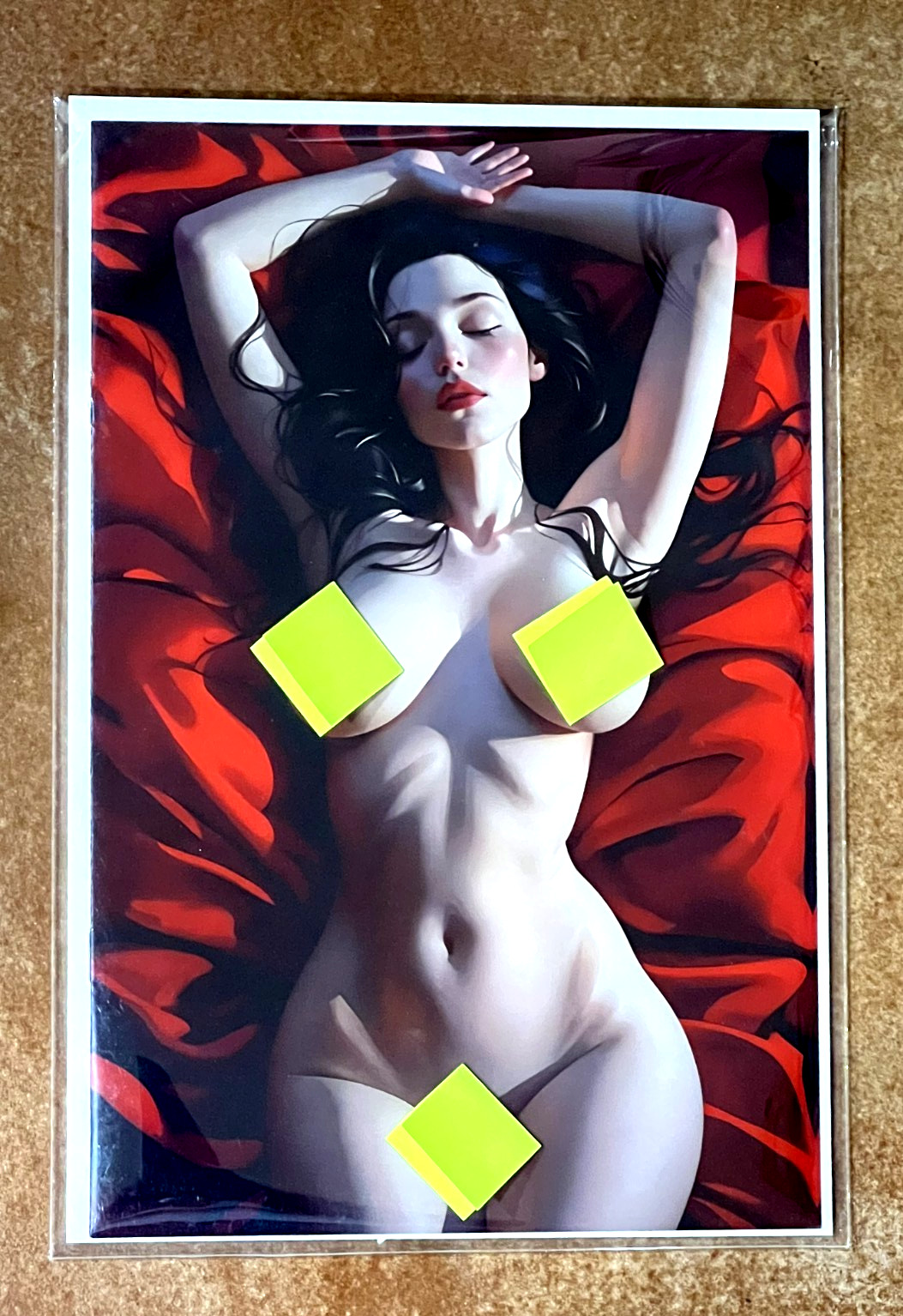 Vampirella - Awaken Naughty Nude Double CVR | Wicked Comic Books 43/100 w/COA