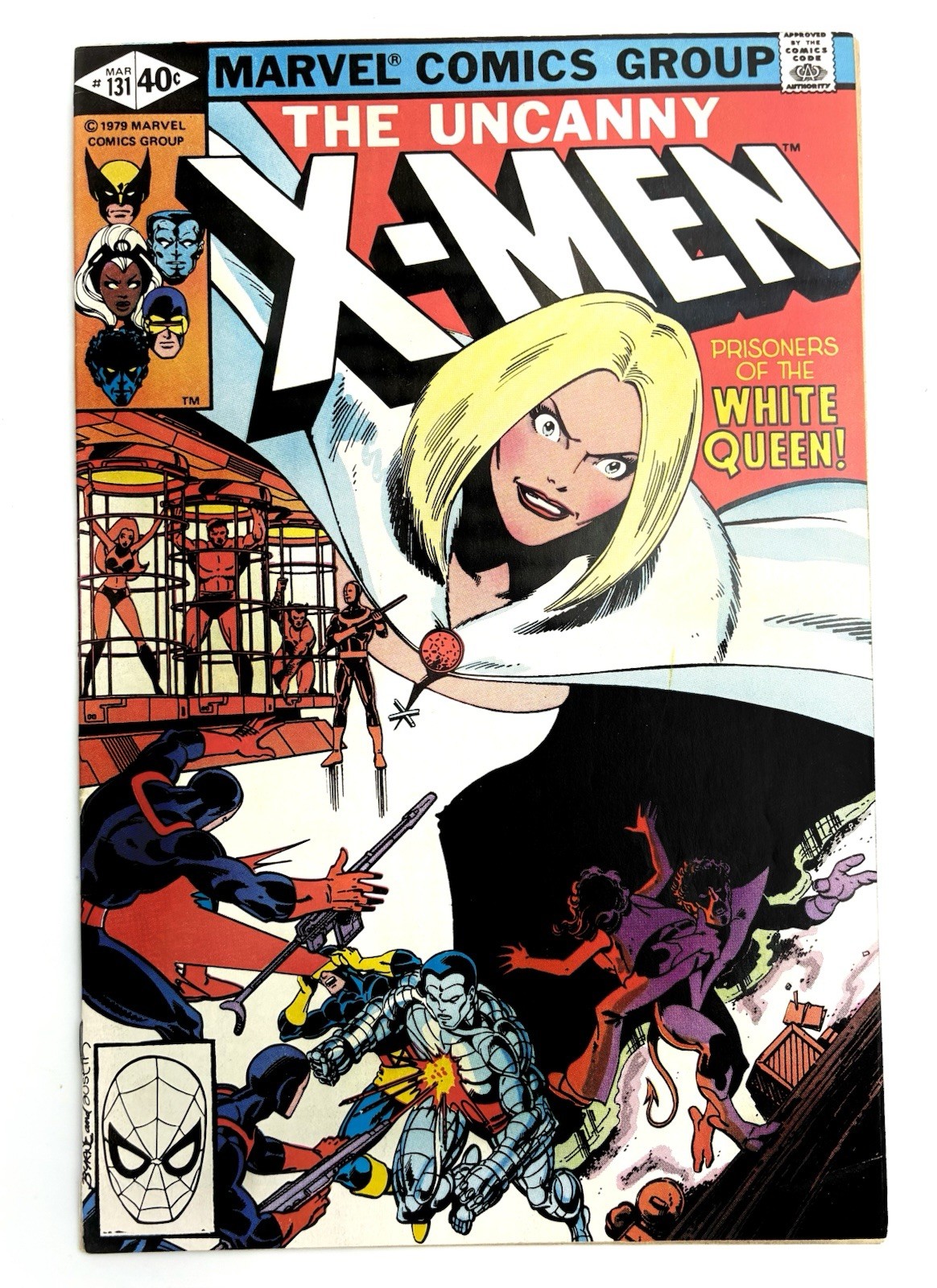 Uncanny X-MEN #131 1980 8.5 VF+ 🔑 1st White Queen Cover