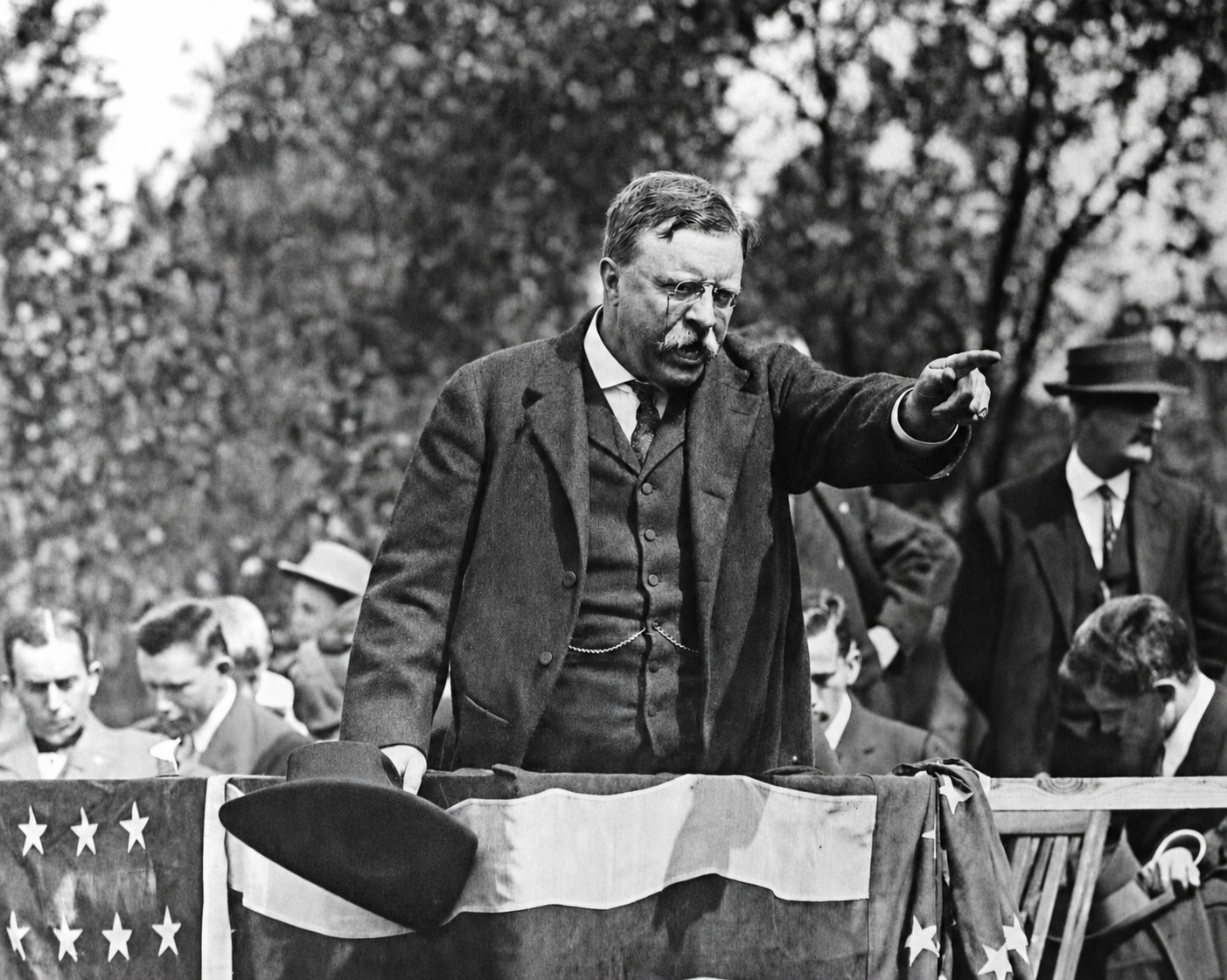 PRESIDENT TEDDY ROOSEVELT 1912 ELECTION GLOSSY 8X10 PHOTO - 