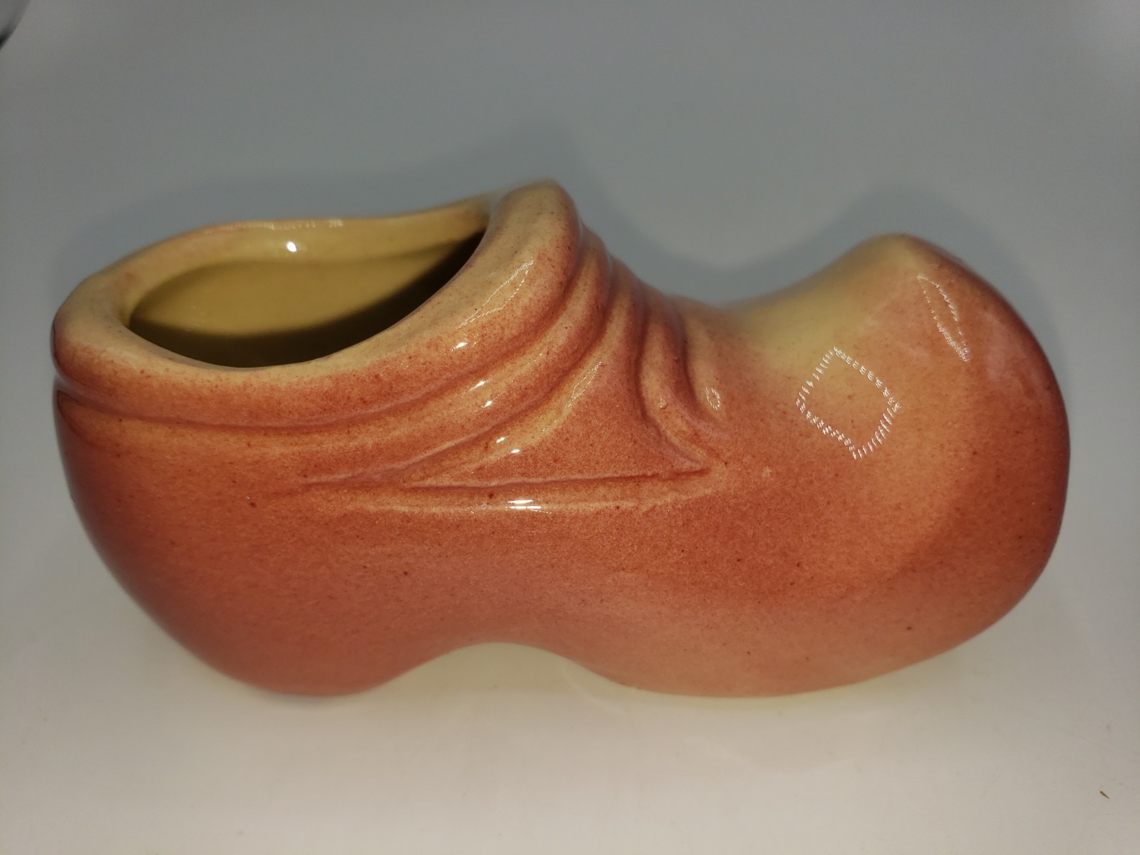 Vintage Pink Pottery Shoe Planter 1950's Succulents