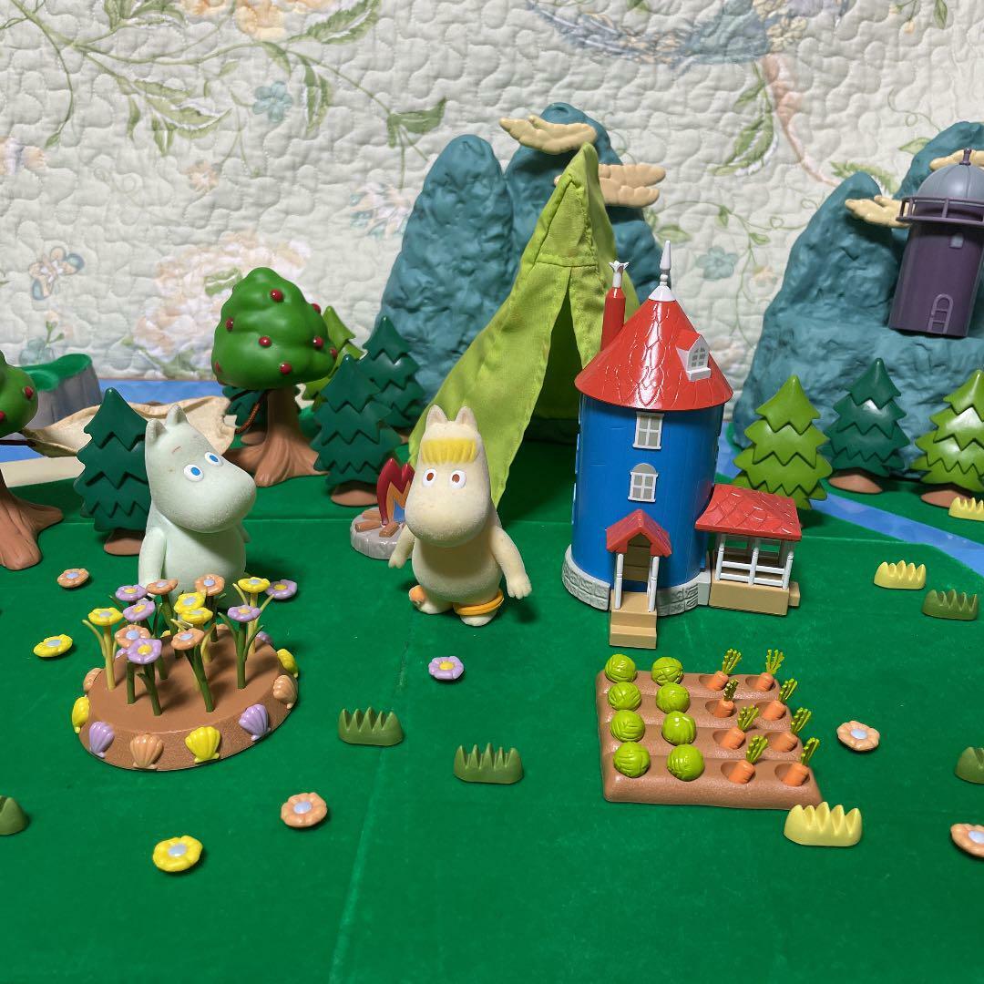 Moomin valley Collection set Miniature model Figure Character Goods Used