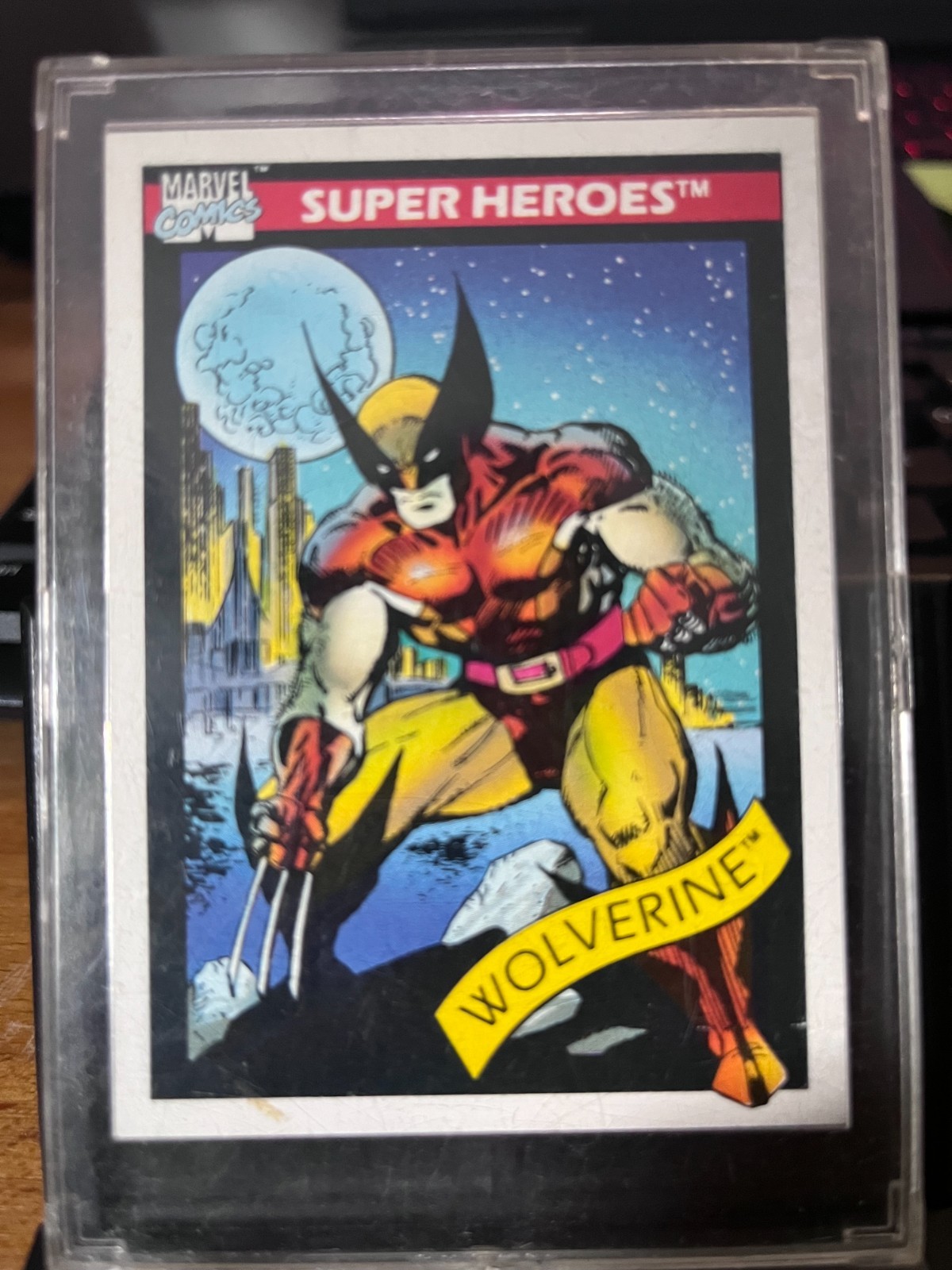 PRISTINE 1990 MARVEL UNIVERSE WOLVERINE RARE POP 1 HOLY GRAIL 9.5
