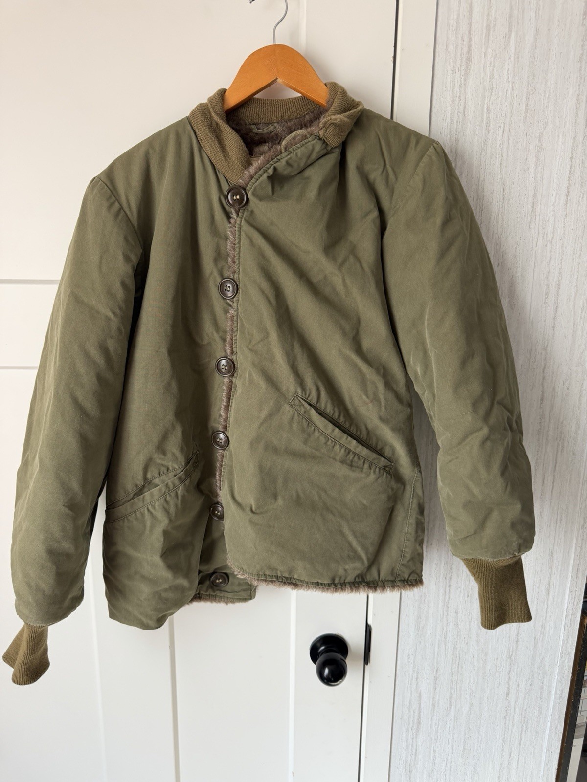US WWII M-1943 Field Pile Jacket Fur Liner M42 WW2 Parka Uniform Size 38R-40R US WWII M-1943 Field Pile Jacket Fur Liner M42 WW2 Parka Uniform Size 38R-40R
