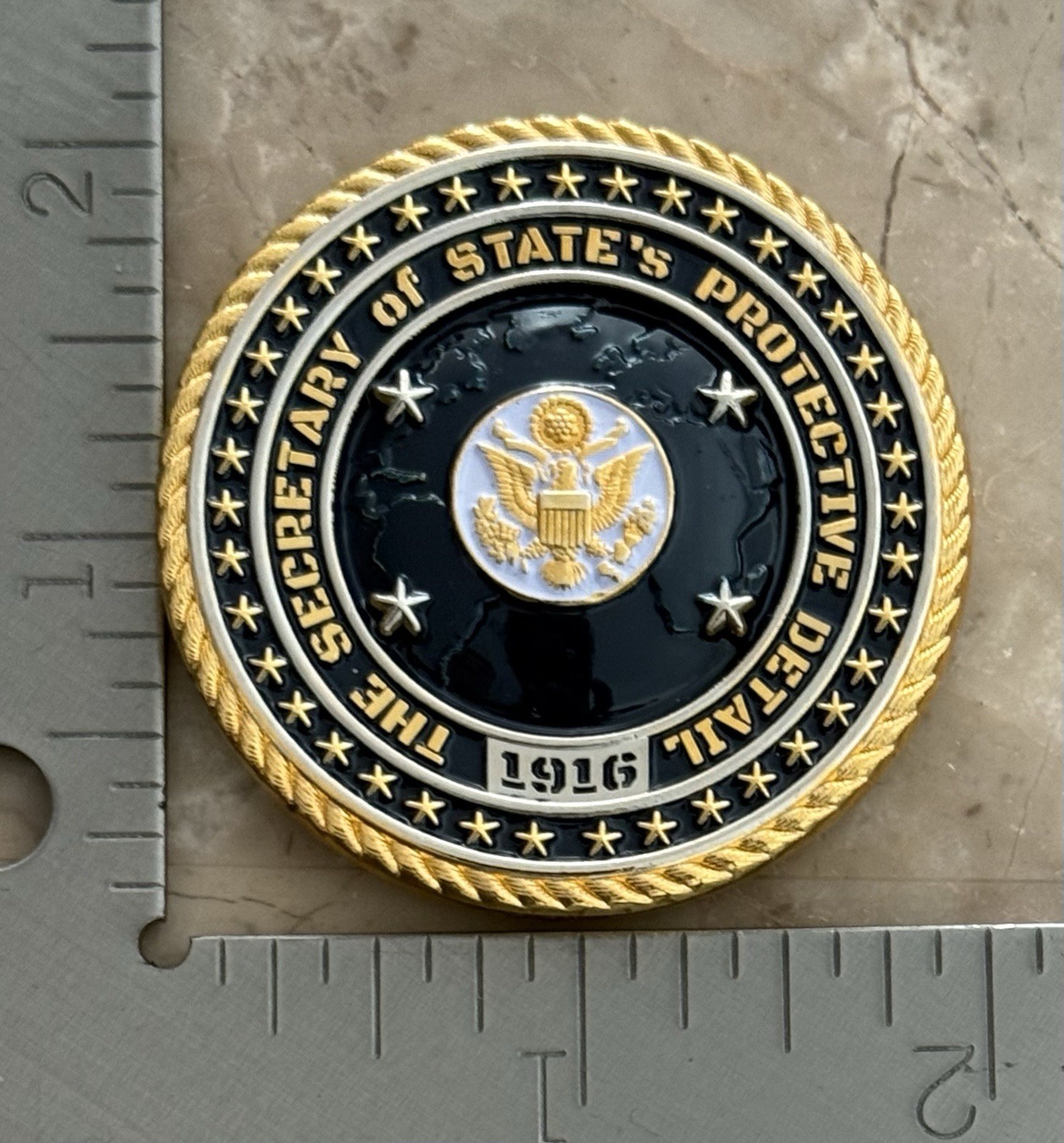 Department of State, DSS, Secretary Of State’s Protective Detail, Challenge Coin