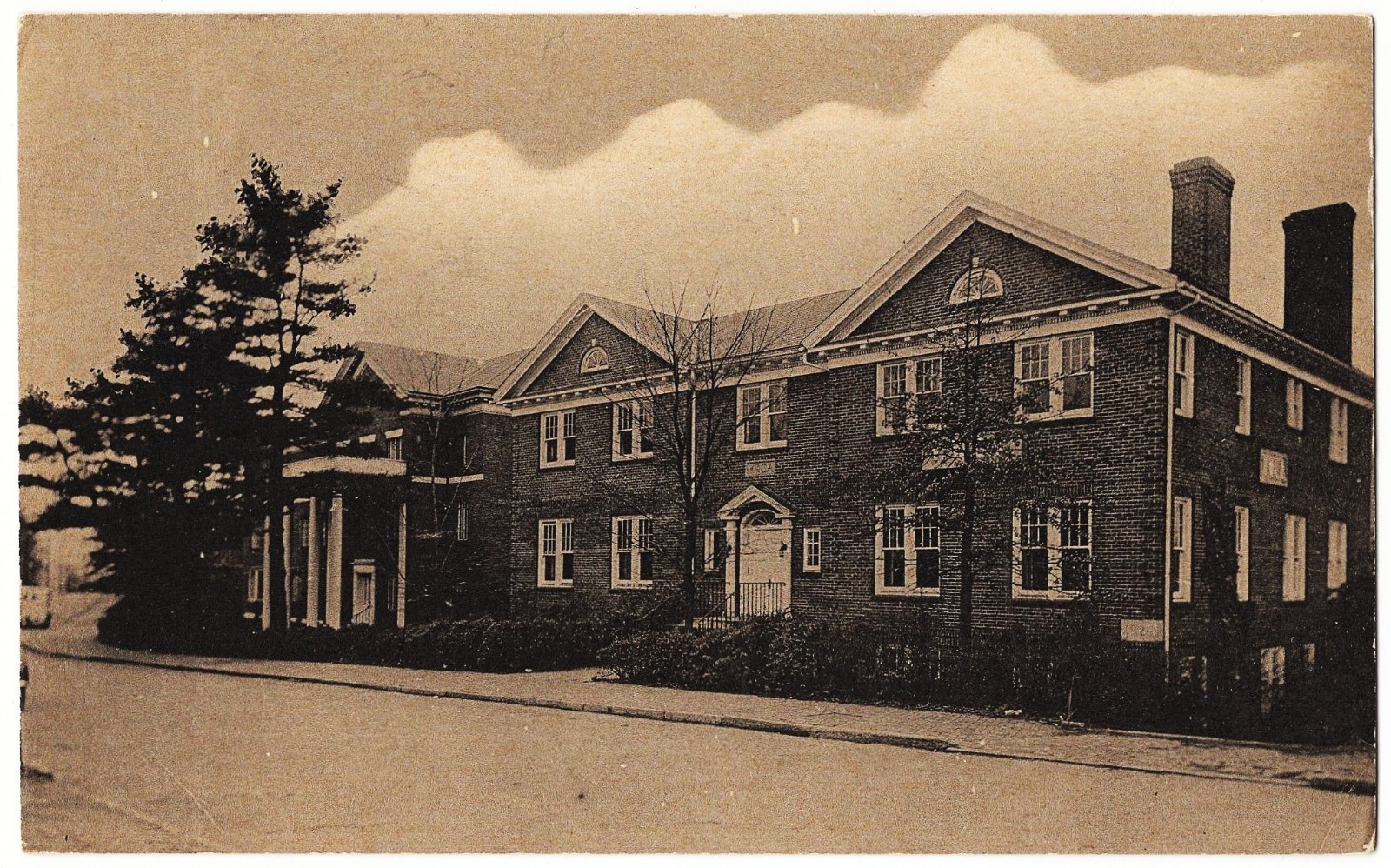 Asheville NC - Y.W.C.A. 1930s postcard