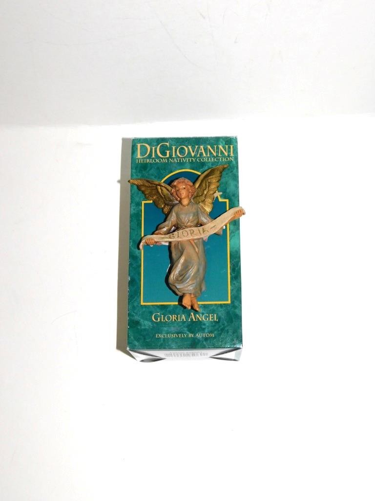 DiGiovanni Heirloom Nativity Gloria Angel by Autom Christian Christmas Figurine